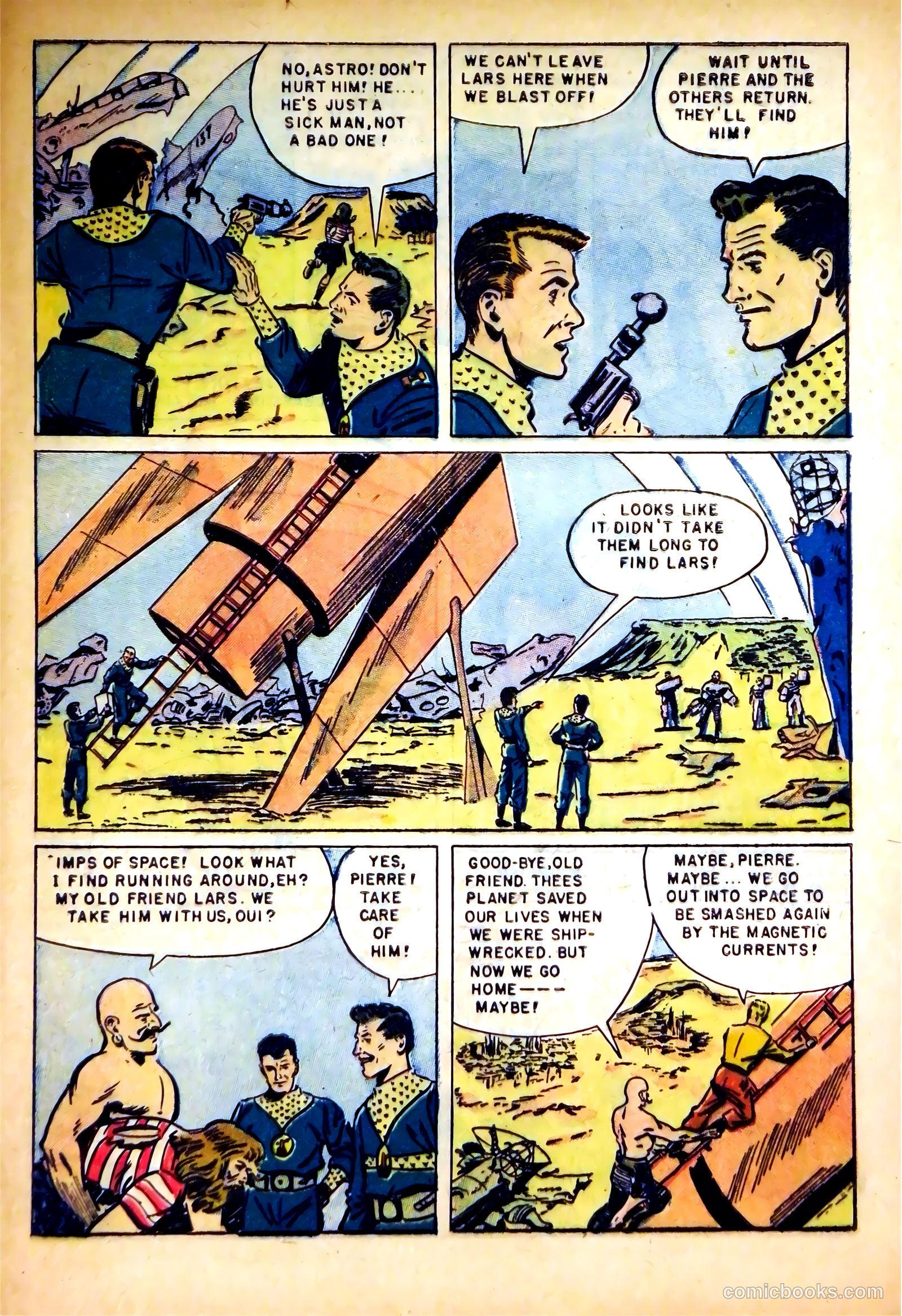 Tom Corbett Space Cadet #8 — page 33 of 36
