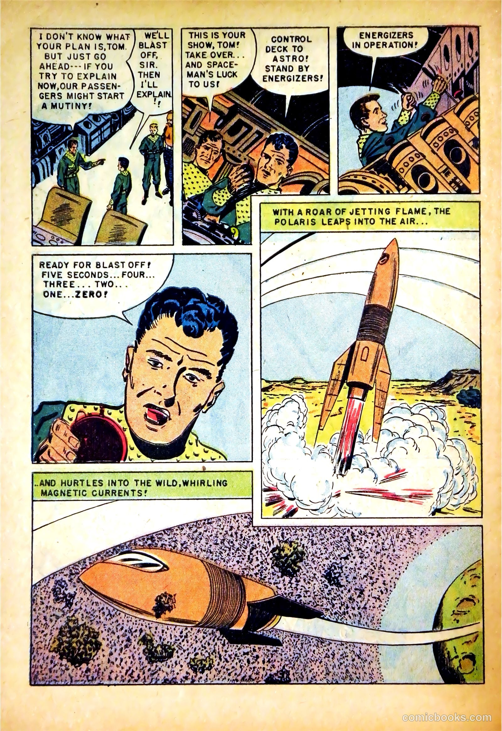 Tom Corbett Space Cadet #8 — page 34 of 36