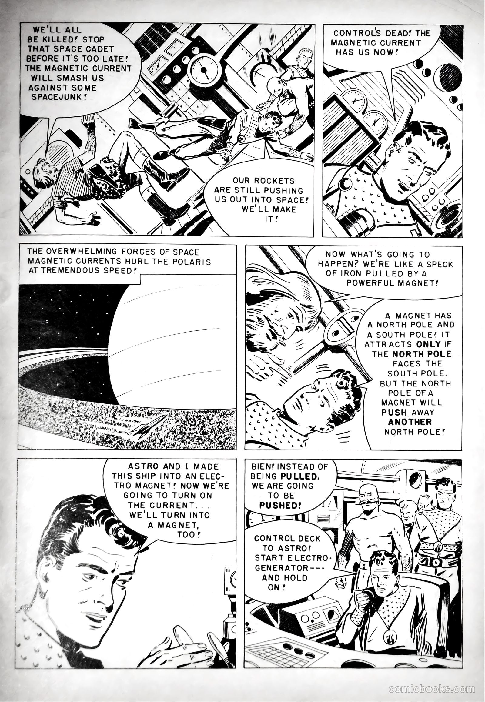 Tom Corbett Space Cadet #8 — page 35 of 36