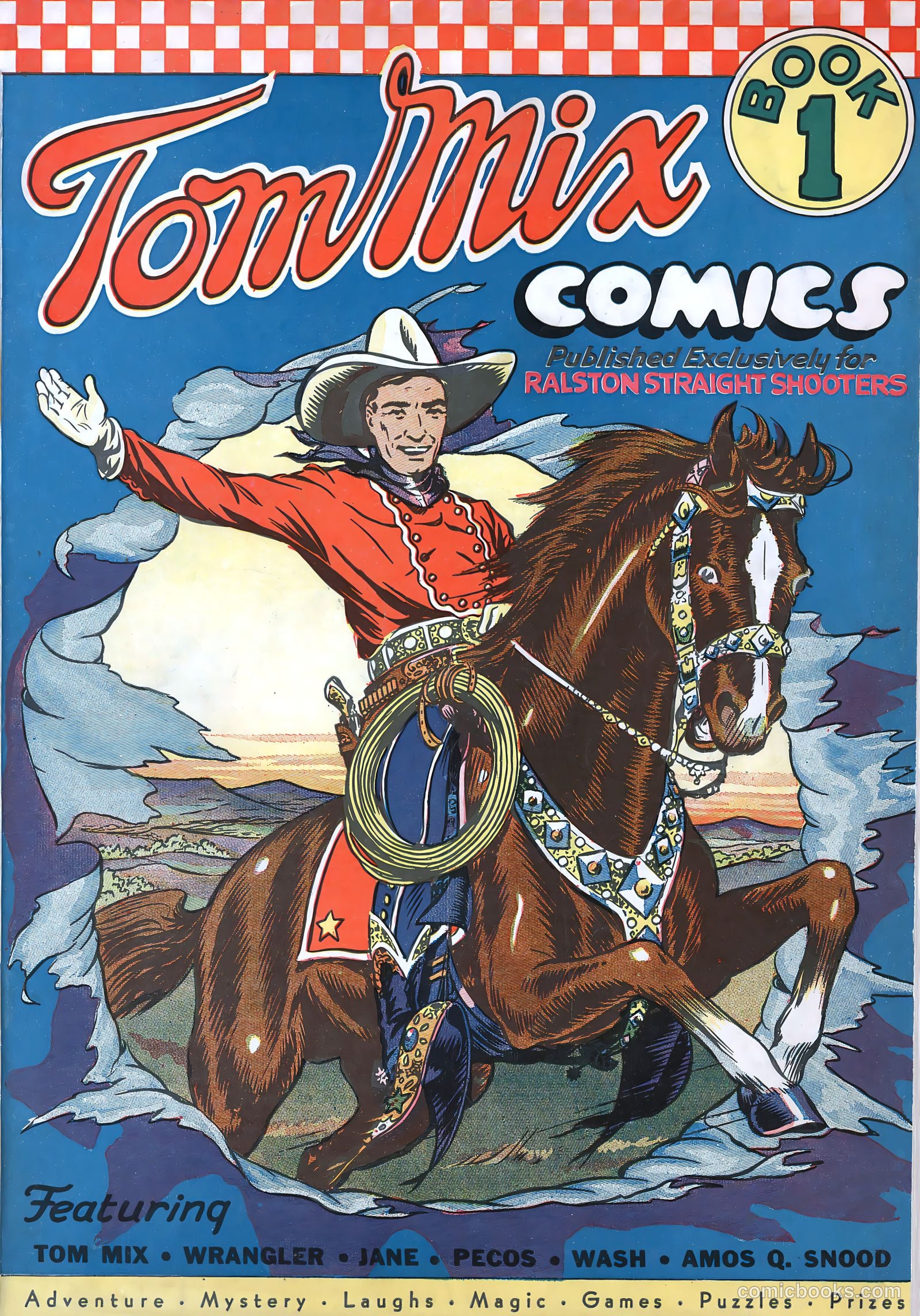 Tom Mix Comics #1 — page 1 of 34