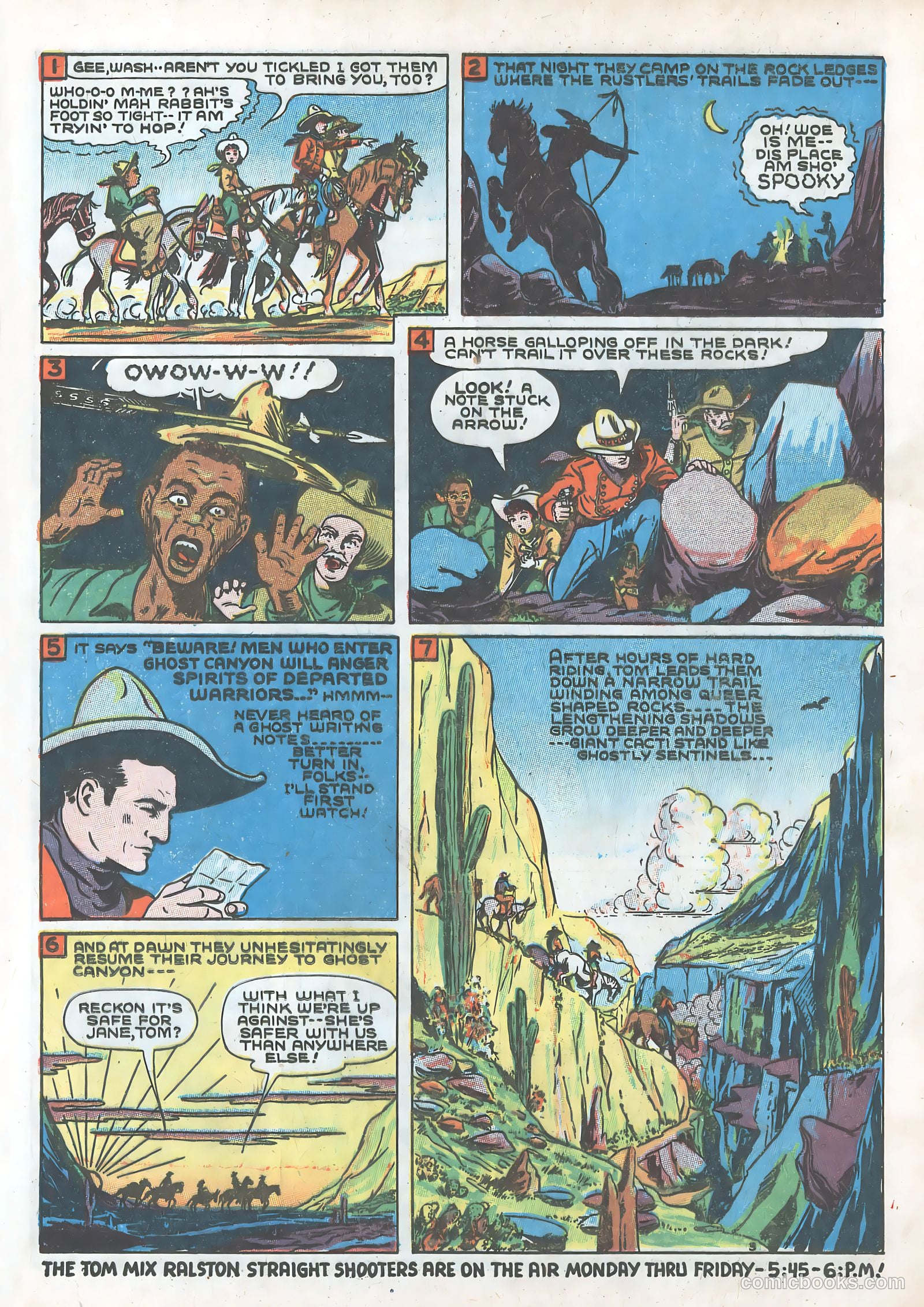 Tom Mix Comics #1 — page 5 of 34