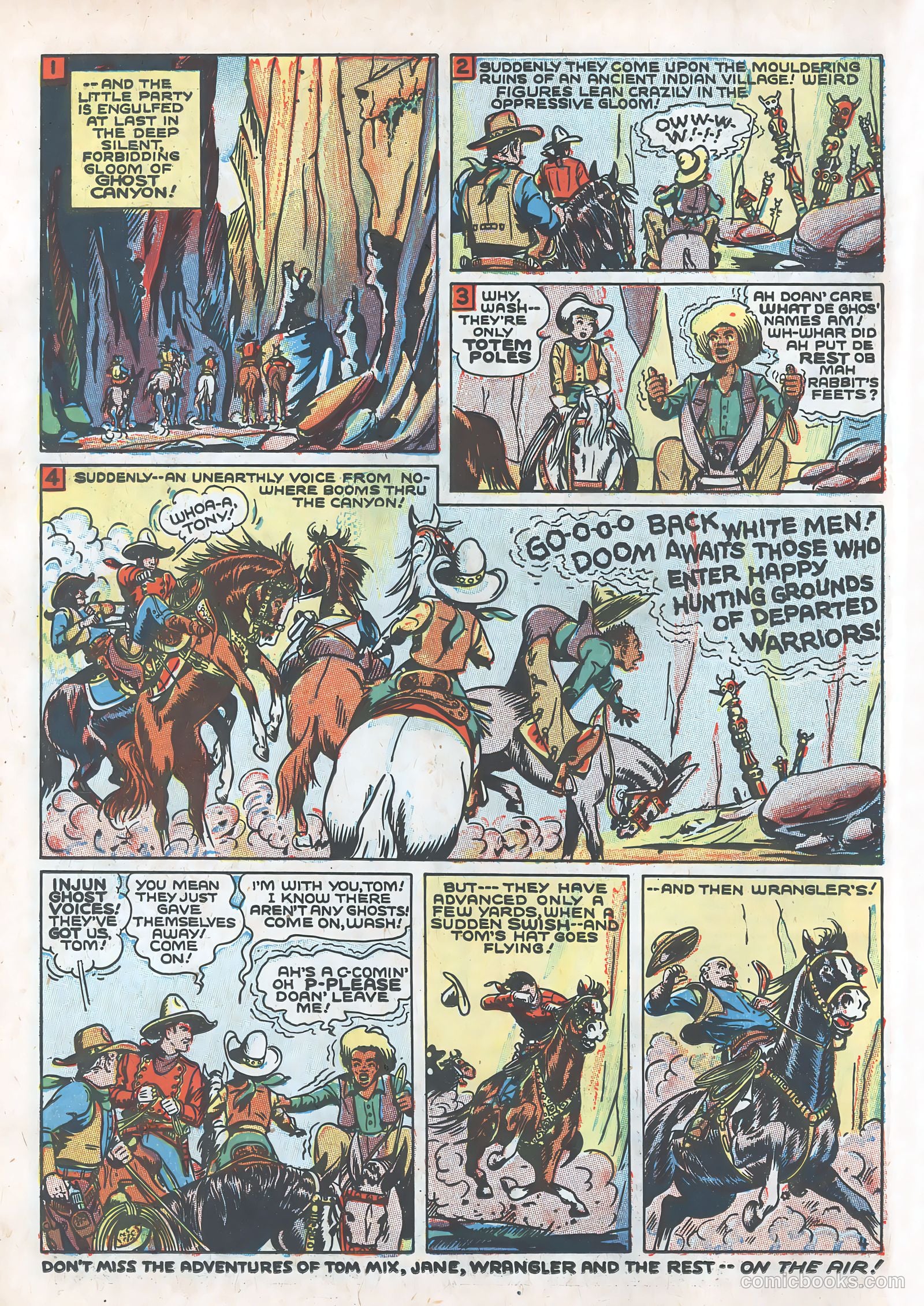 Tom Mix Comics #1 — page 6 of 34