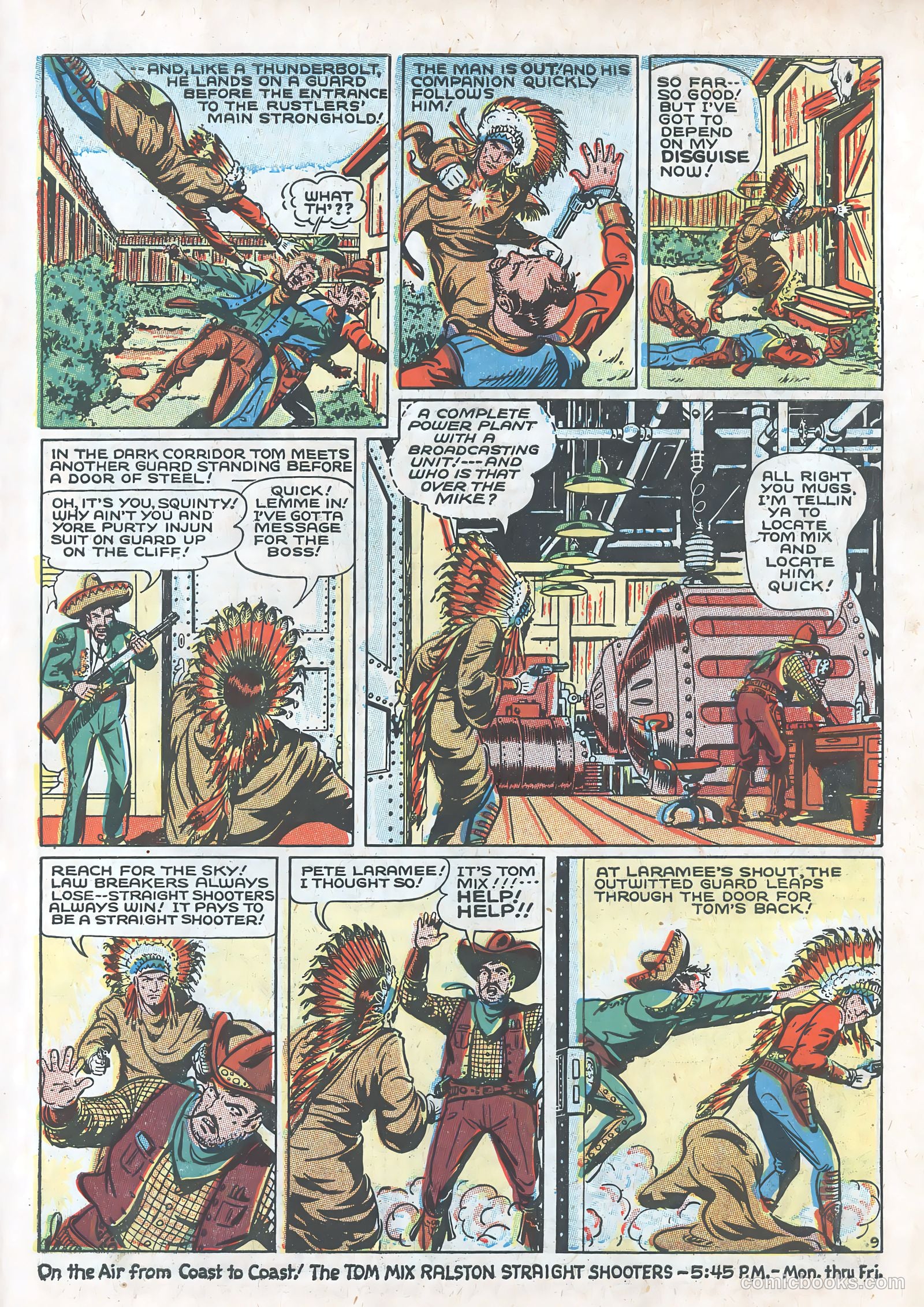 Tom Mix Comics #1 — page 11 of 34
