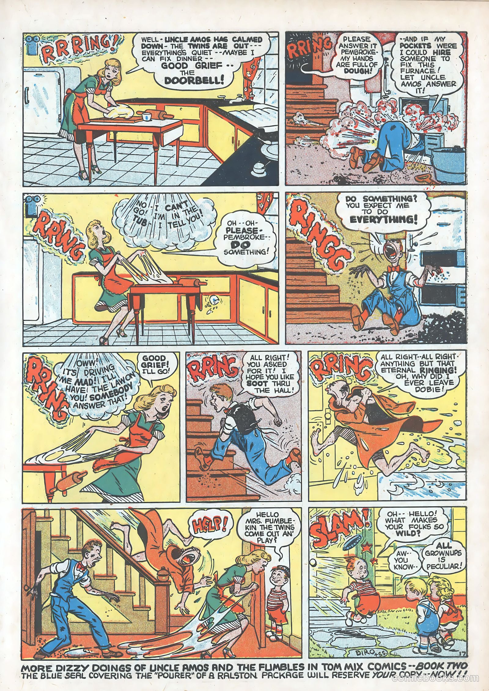 Tom Mix Comics #1 — page 18 of 34