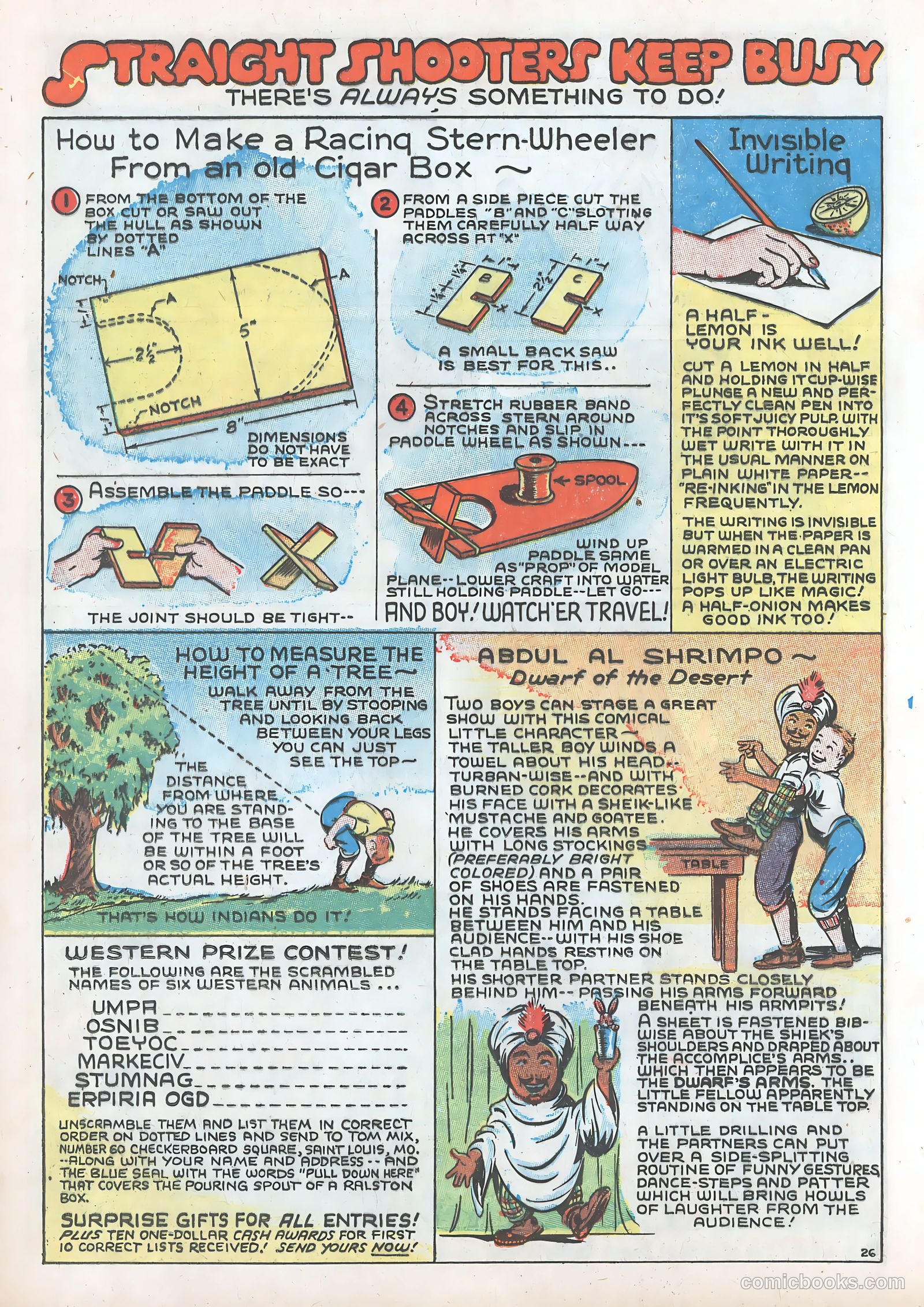 Tom Mix Comics #1 — page 26 of 34
