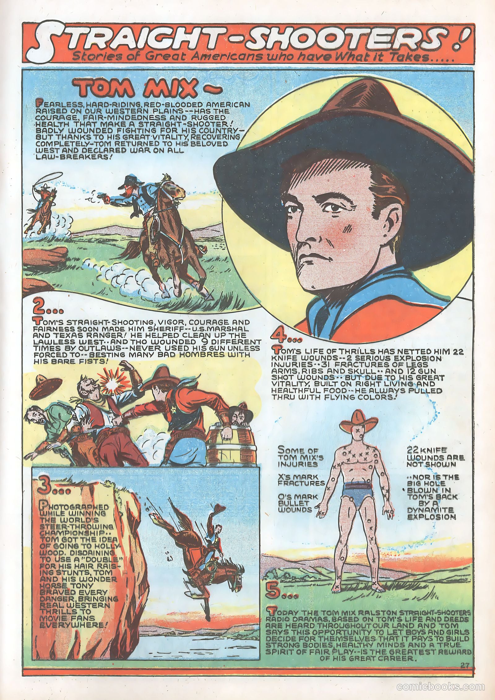 Tom Mix Comics #1 — page 27 of 34