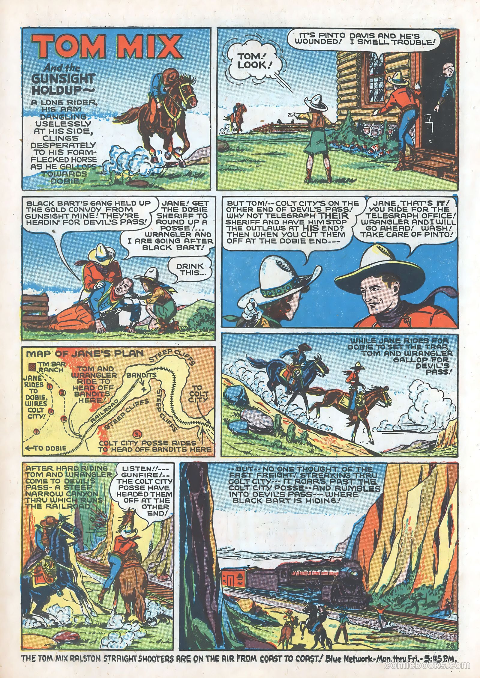 Tom Mix Comics #1 — page 28 of 34