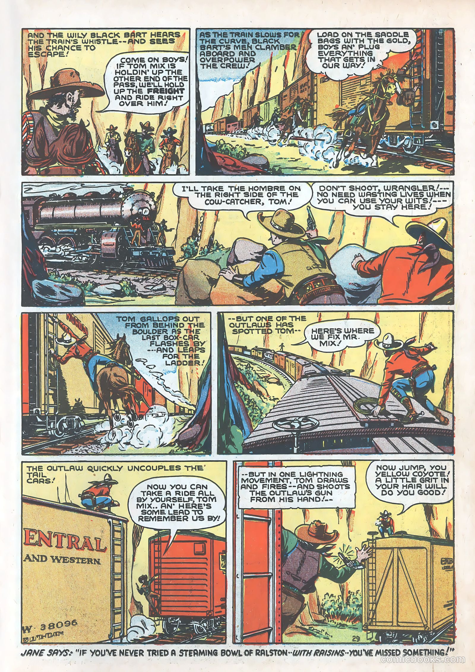 Tom Mix Comics #1 — page 29 of 34