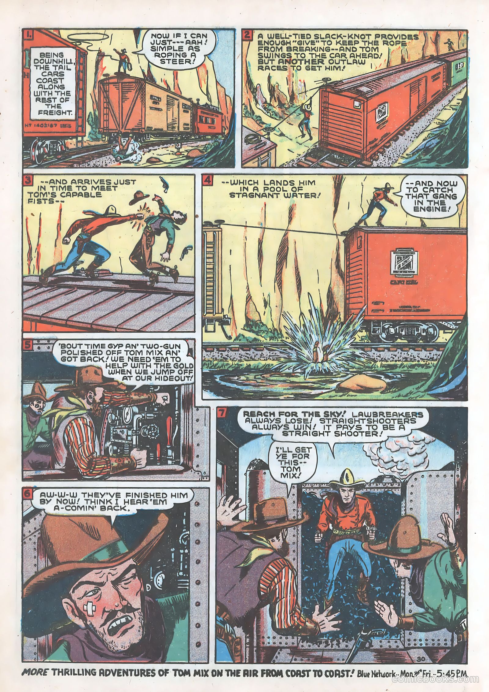Tom Mix Comics #1 — page 30 of 34