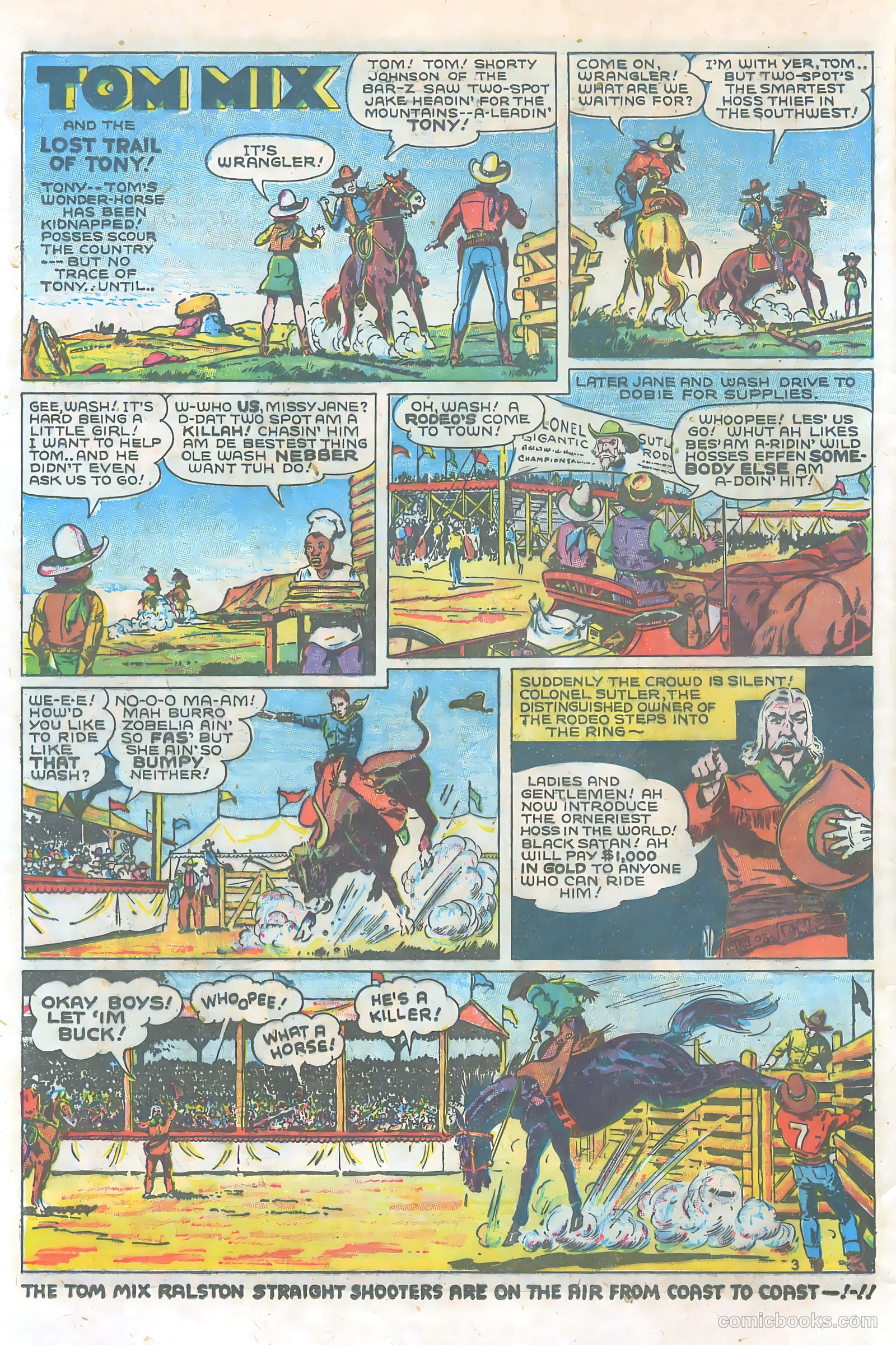 Tom Mix Comics #2 — page 4 of 35