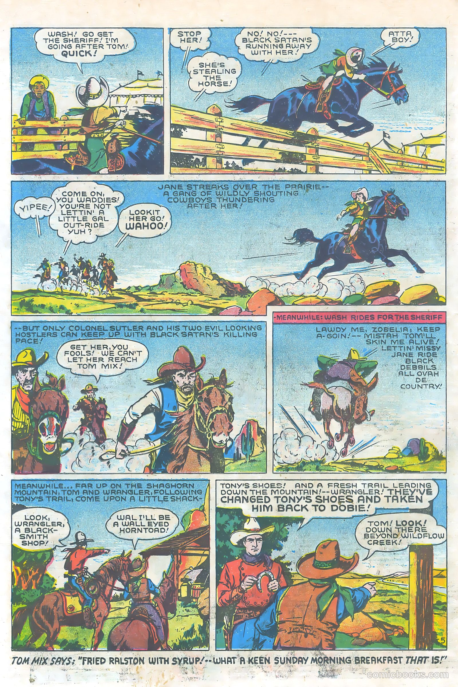 Tom Mix Comics #2 — page 6 of 35