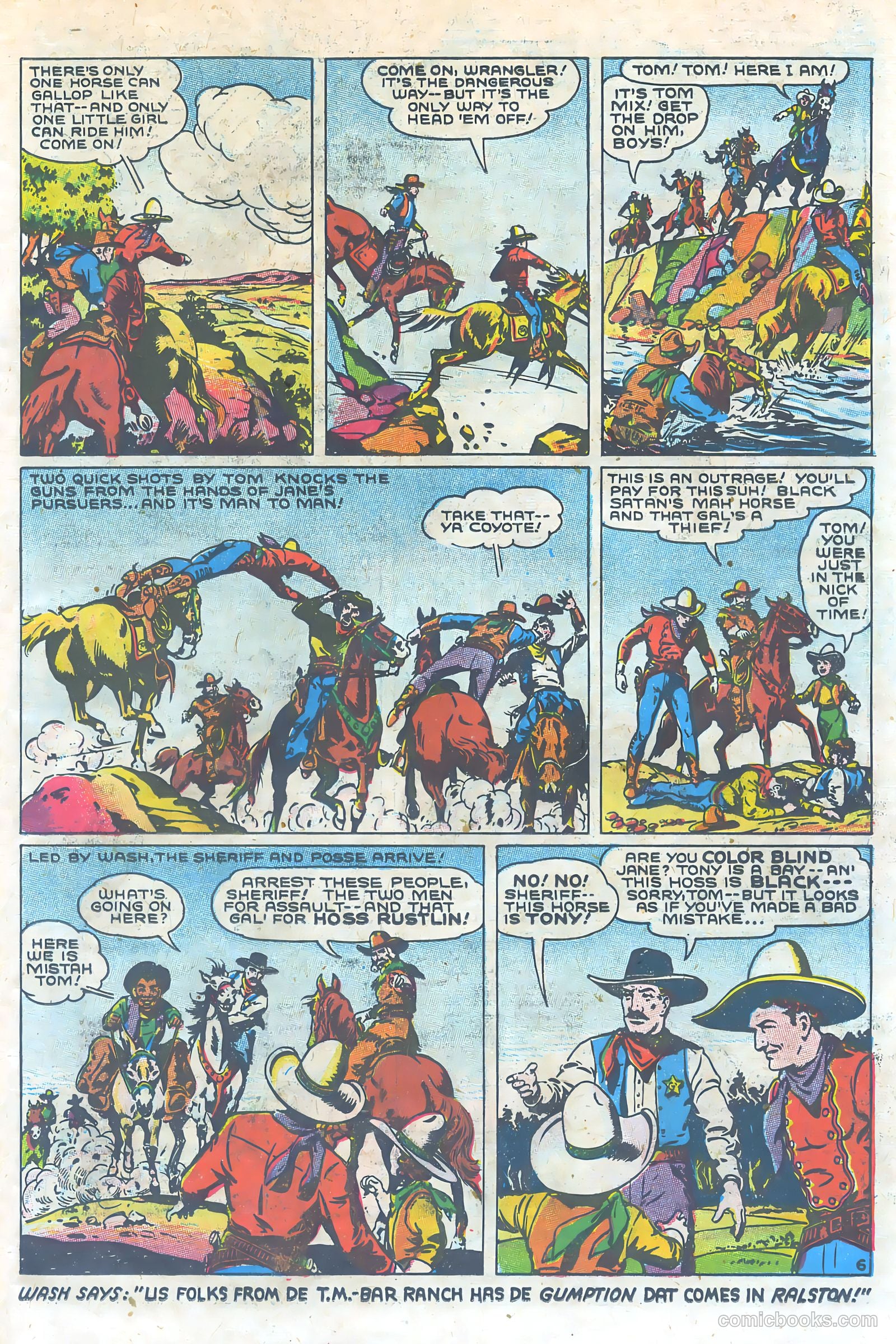 Tom Mix Comics #2 — page 7 of 35