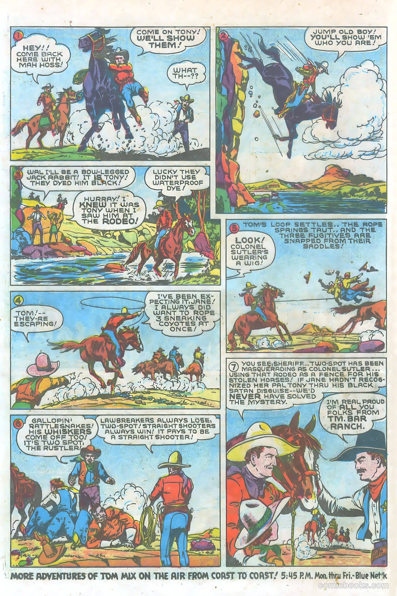 Tom Mix Comics #2 — page 8 of 35