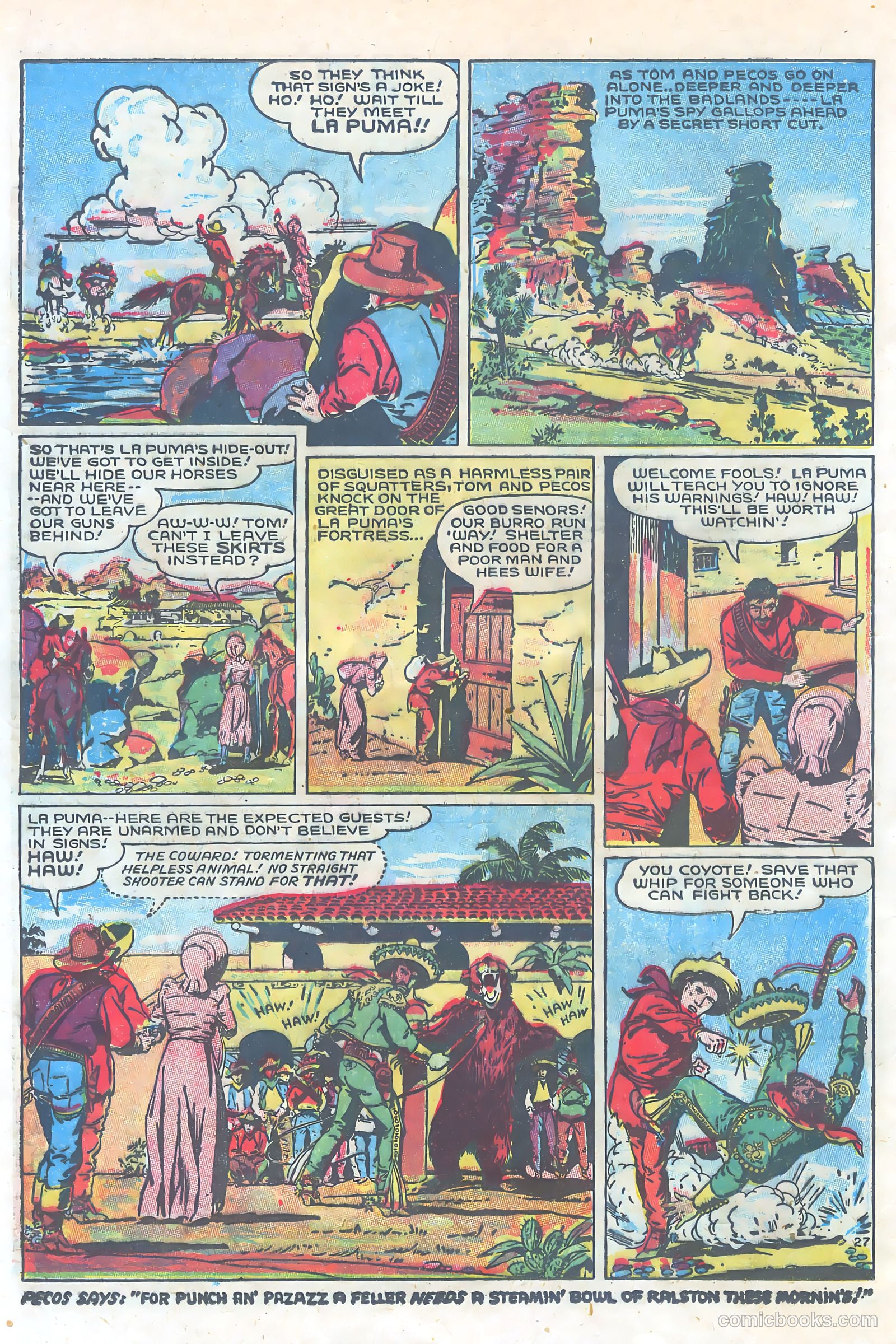 Tom Mix Comics #2 — page 27 of 35