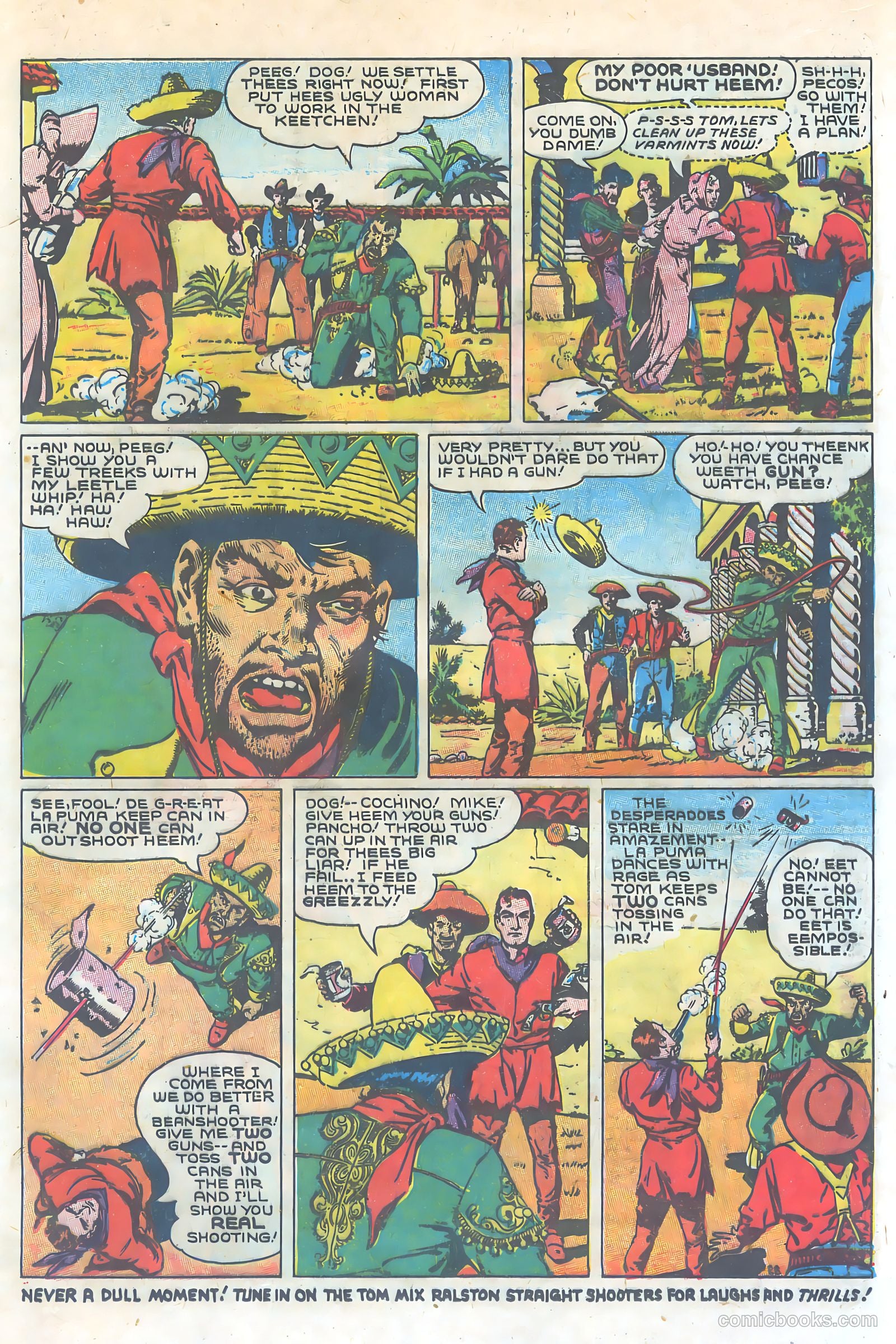 Tom Mix Comics #2 — page 28 of 35