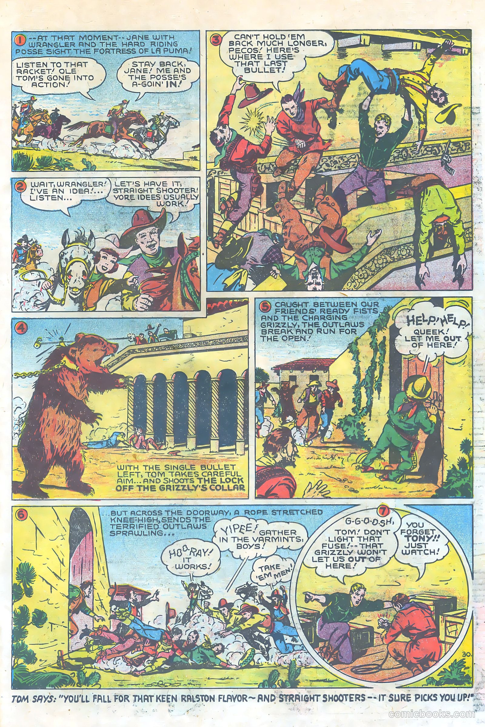 Tom Mix Comics #2 — page 30 of 35