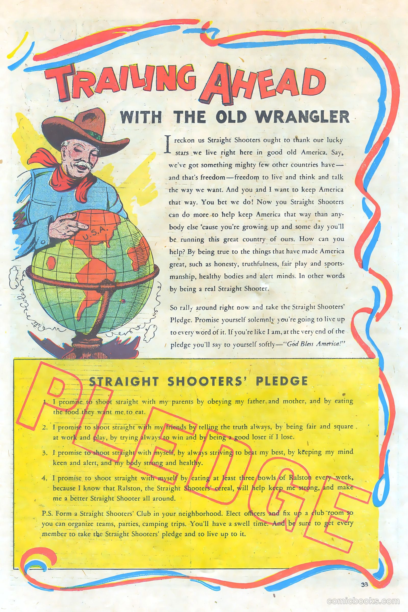 Tom Mix Comics #2 — page 33 of 35