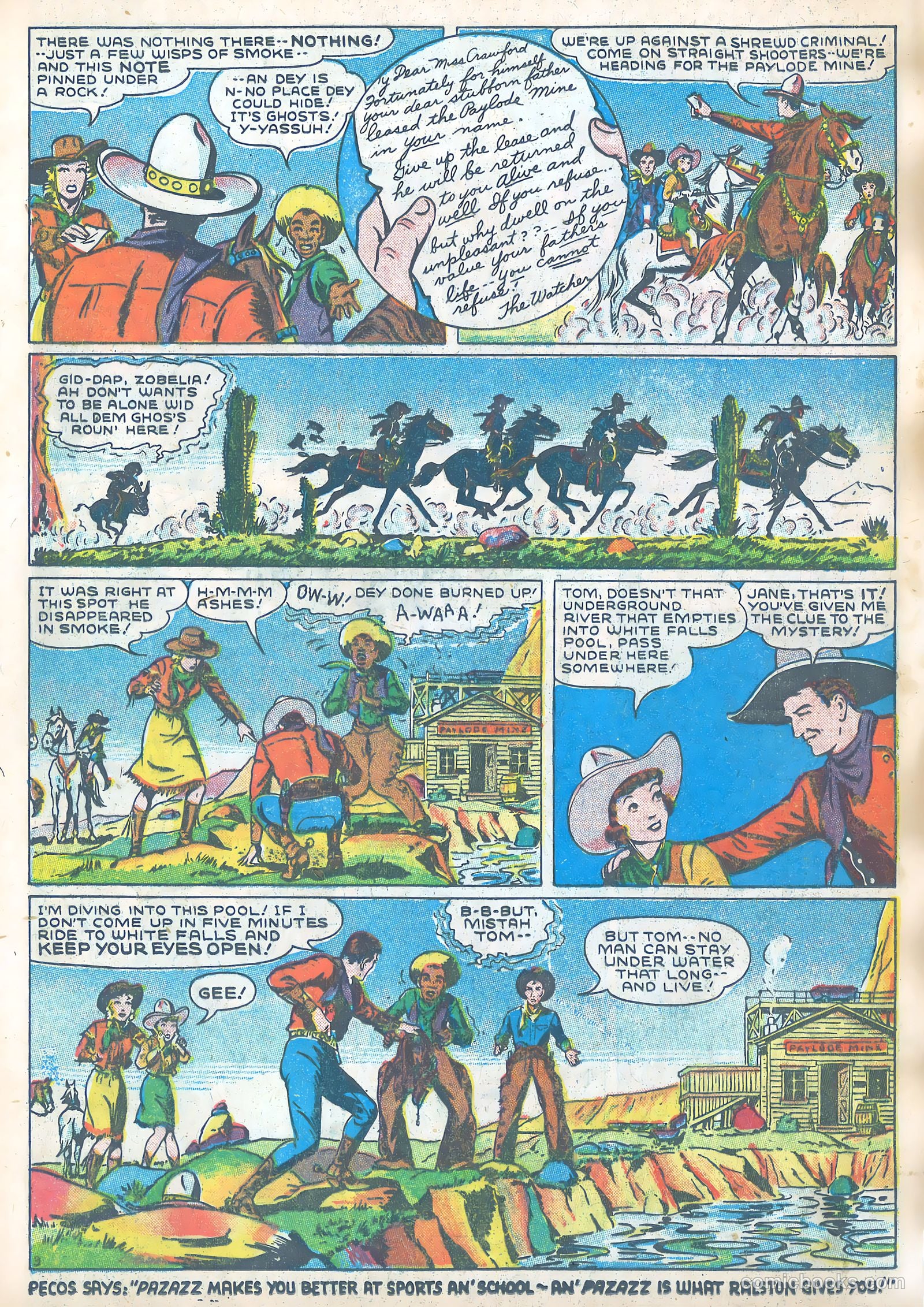 Tom Mix Comics #3 — page 4 of 33