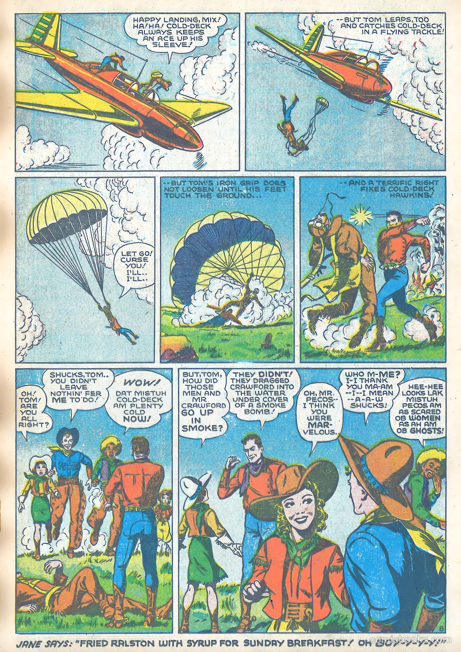 Tom Mix Comics #3 — page 9 of 33