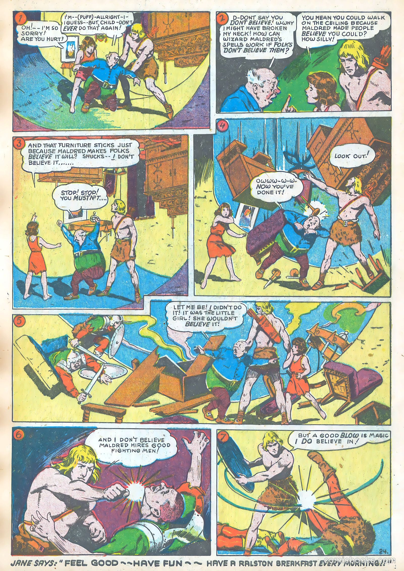 Tom Mix Comics #3 — page 22 of 33