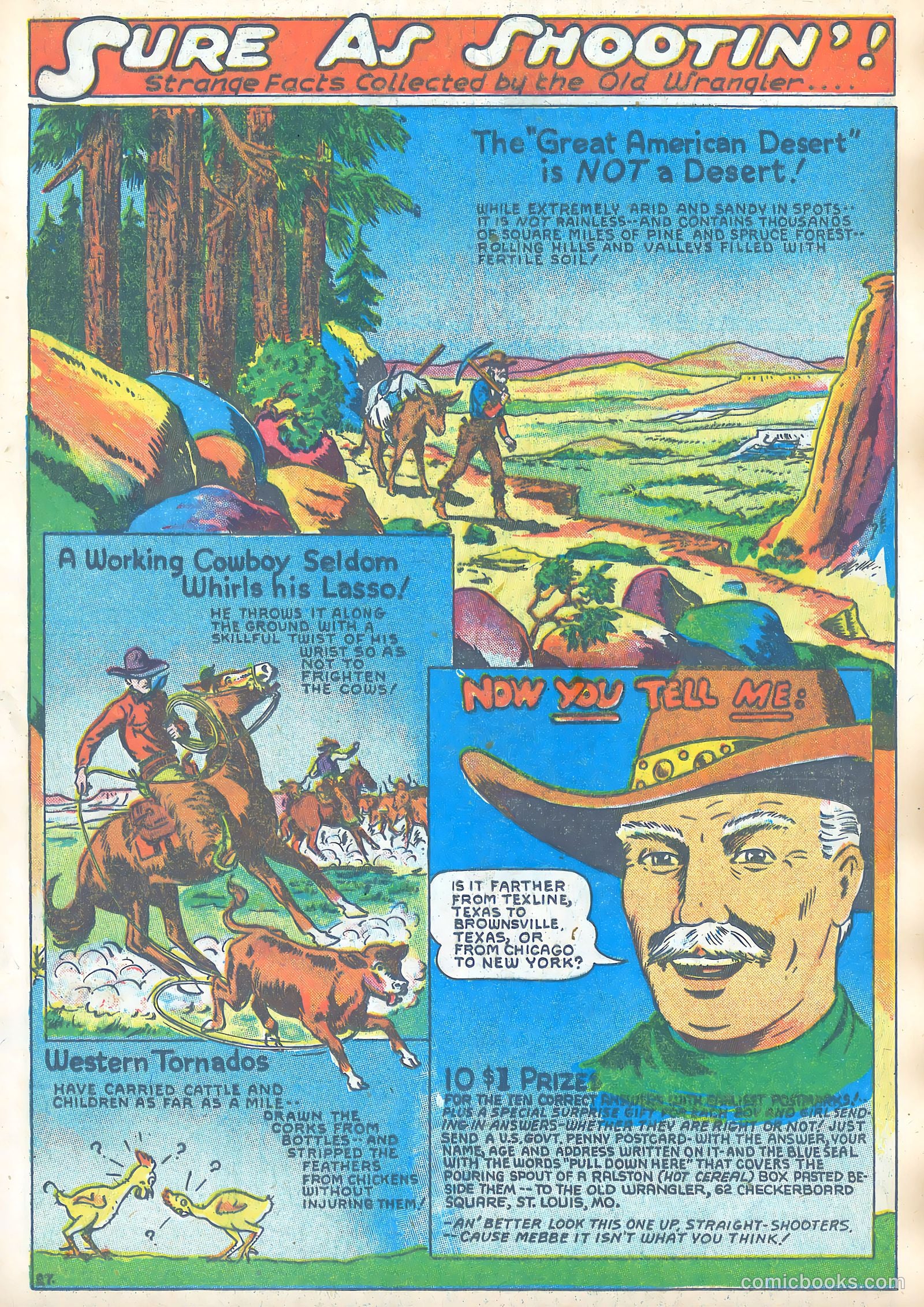 Tom Mix Comics #3 — page 25 of 33