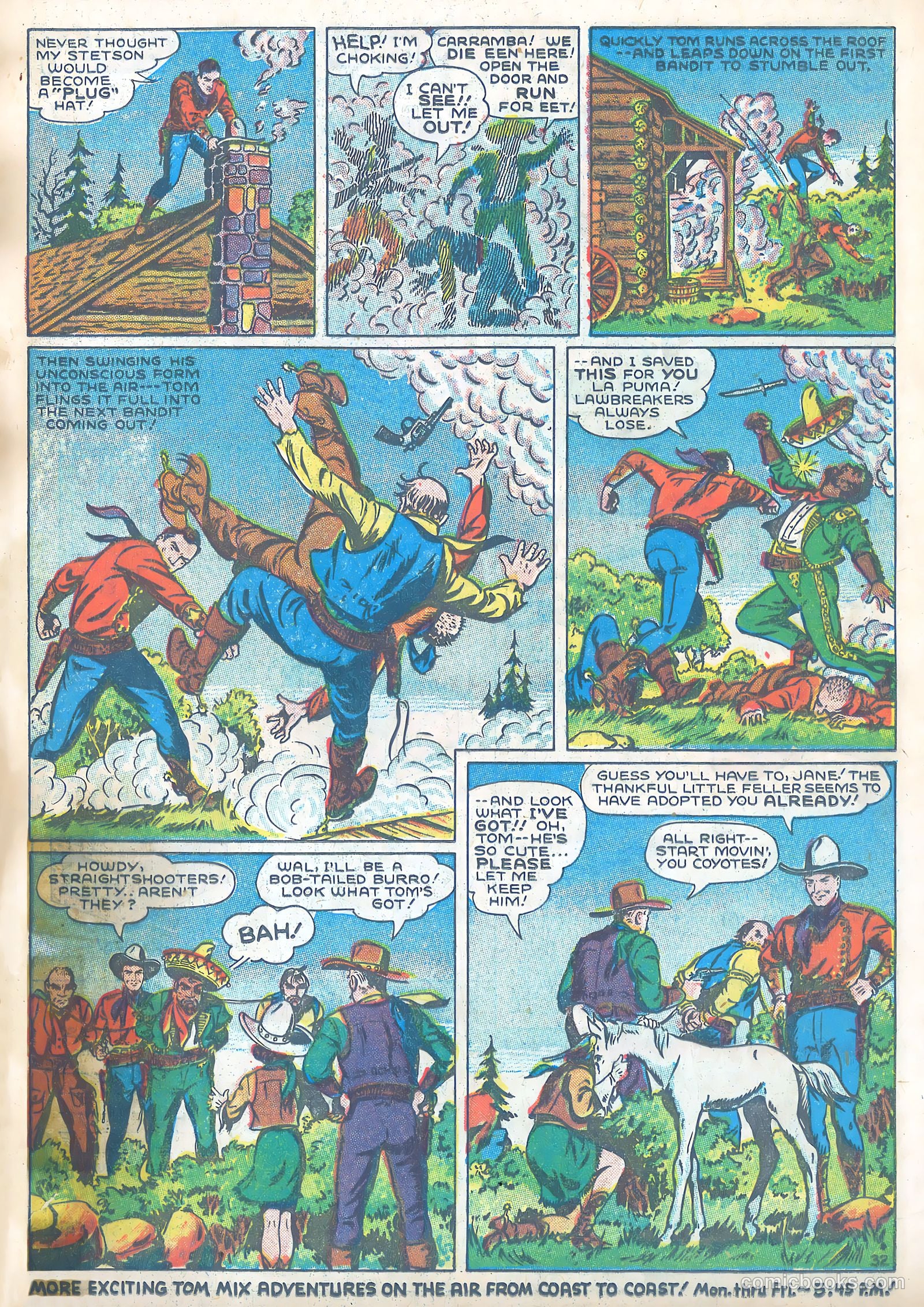 Tom Mix Comics #3 — page 30 of 33