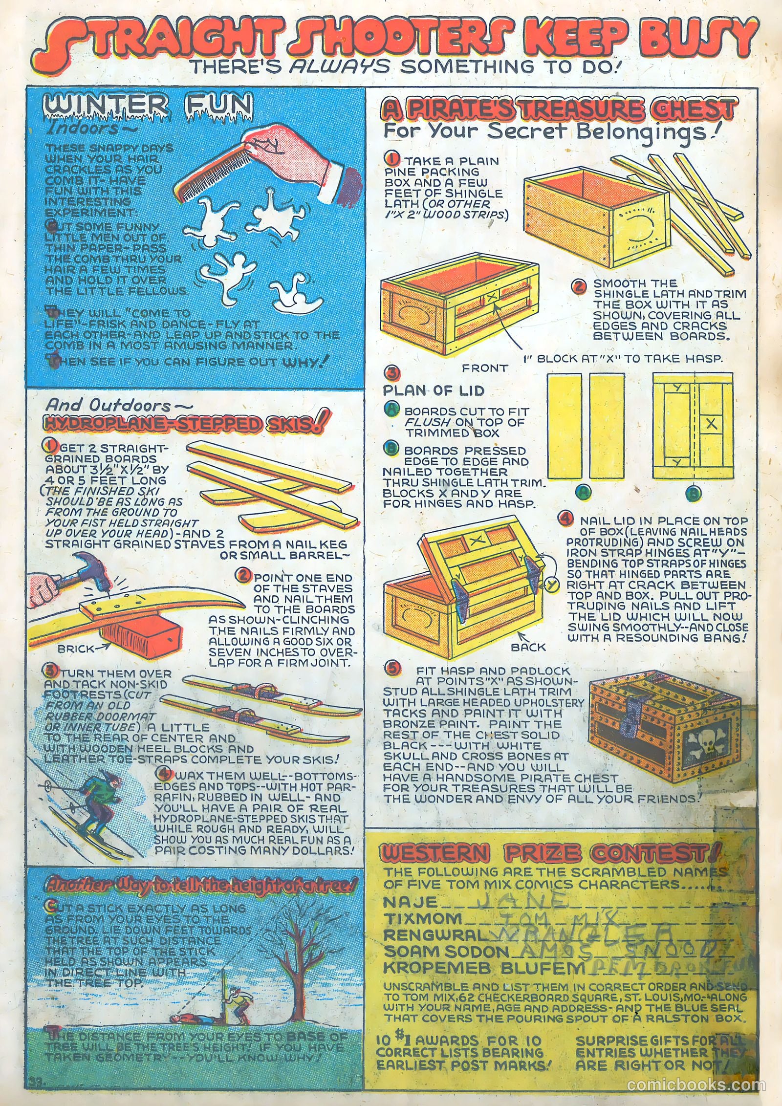 Tom Mix Comics #3 — page 31 of 33