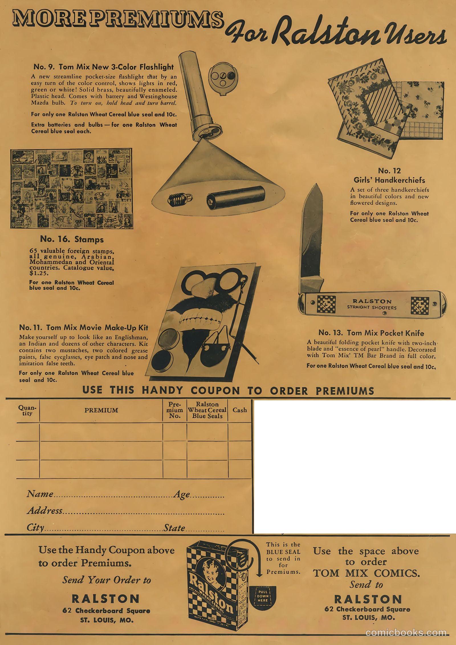 Tom Mix Comics #3 — page 32 of 33