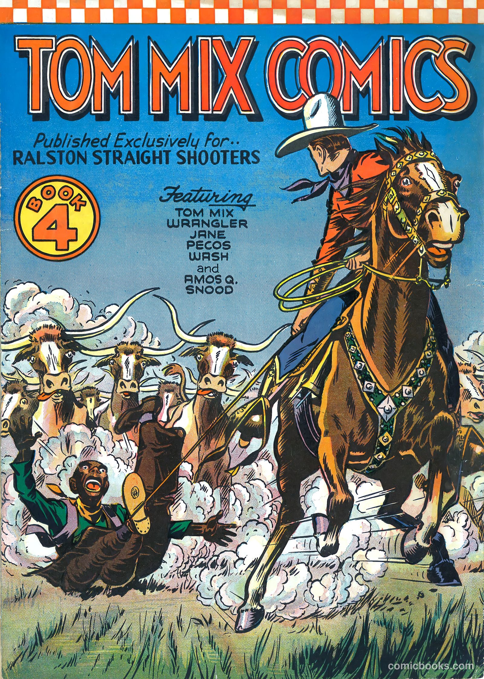Tom Mix Comics #4 — page 1 of 34