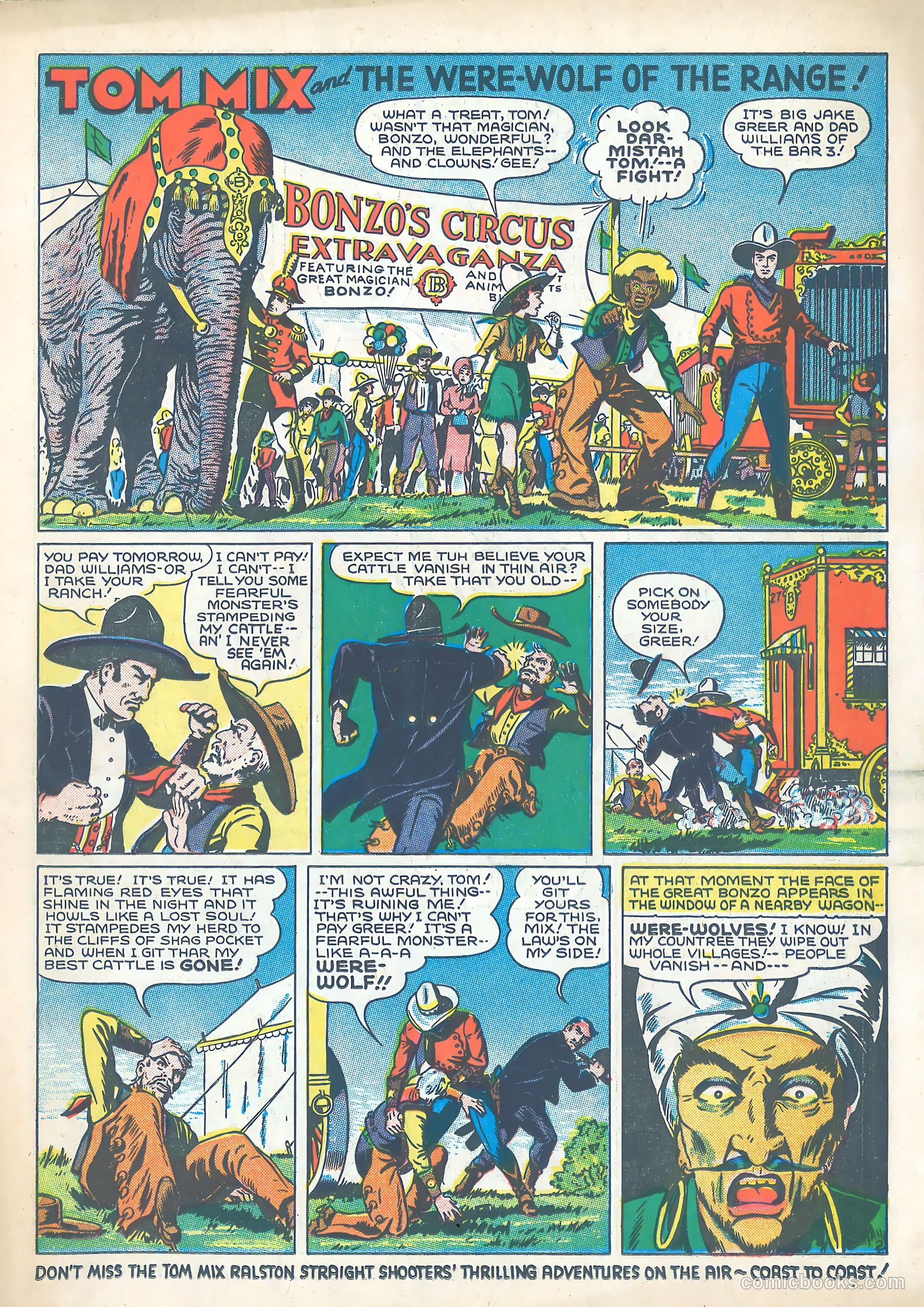 Tom Mix Comics #4 — page 3 of 34