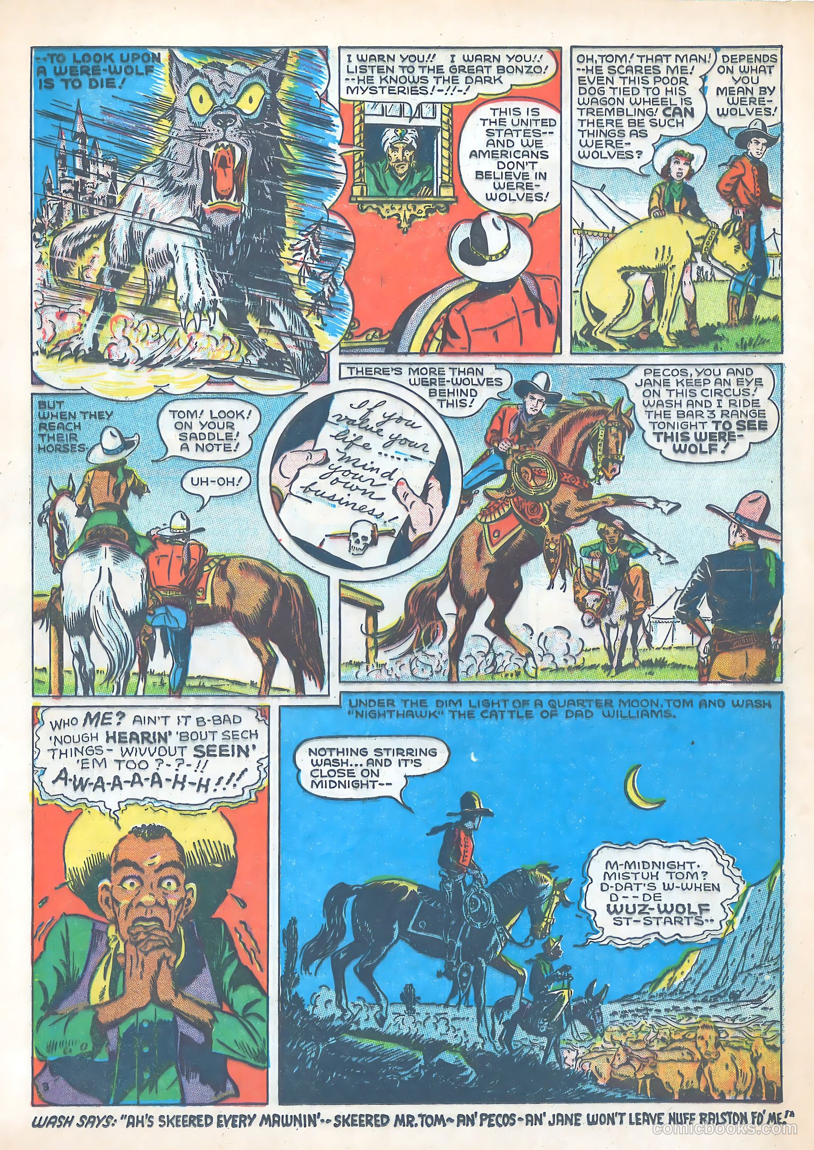 Tom Mix Comics #4 — page 4 of 34
