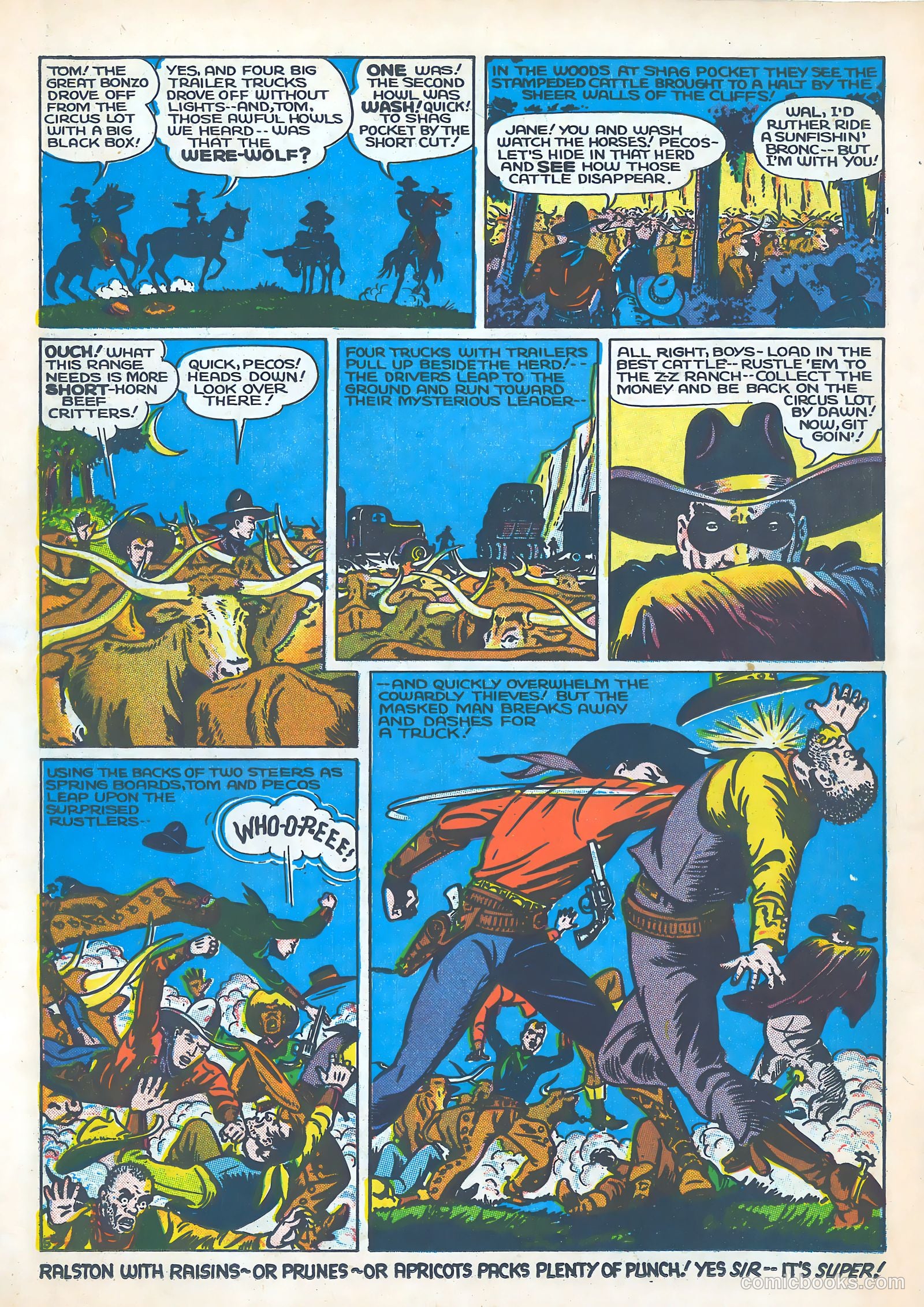 Tom Mix Comics #4 — page 6 of 34
