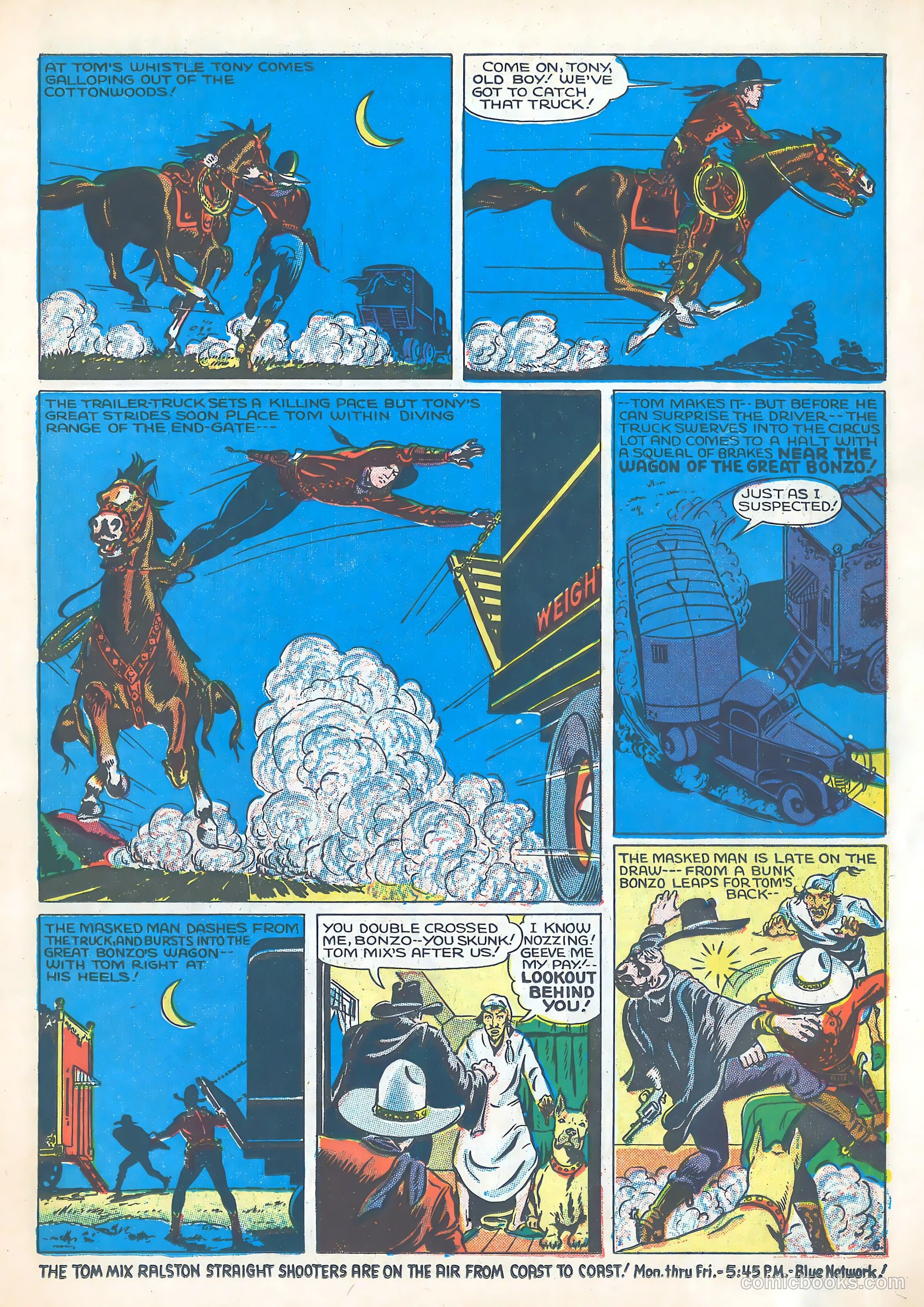 Tom Mix Comics #4 — page 7 of 34