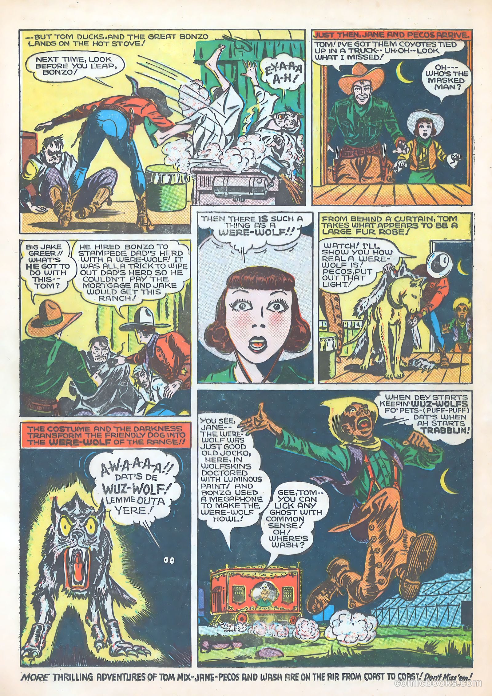 Tom Mix Comics #4 — page 8 of 34