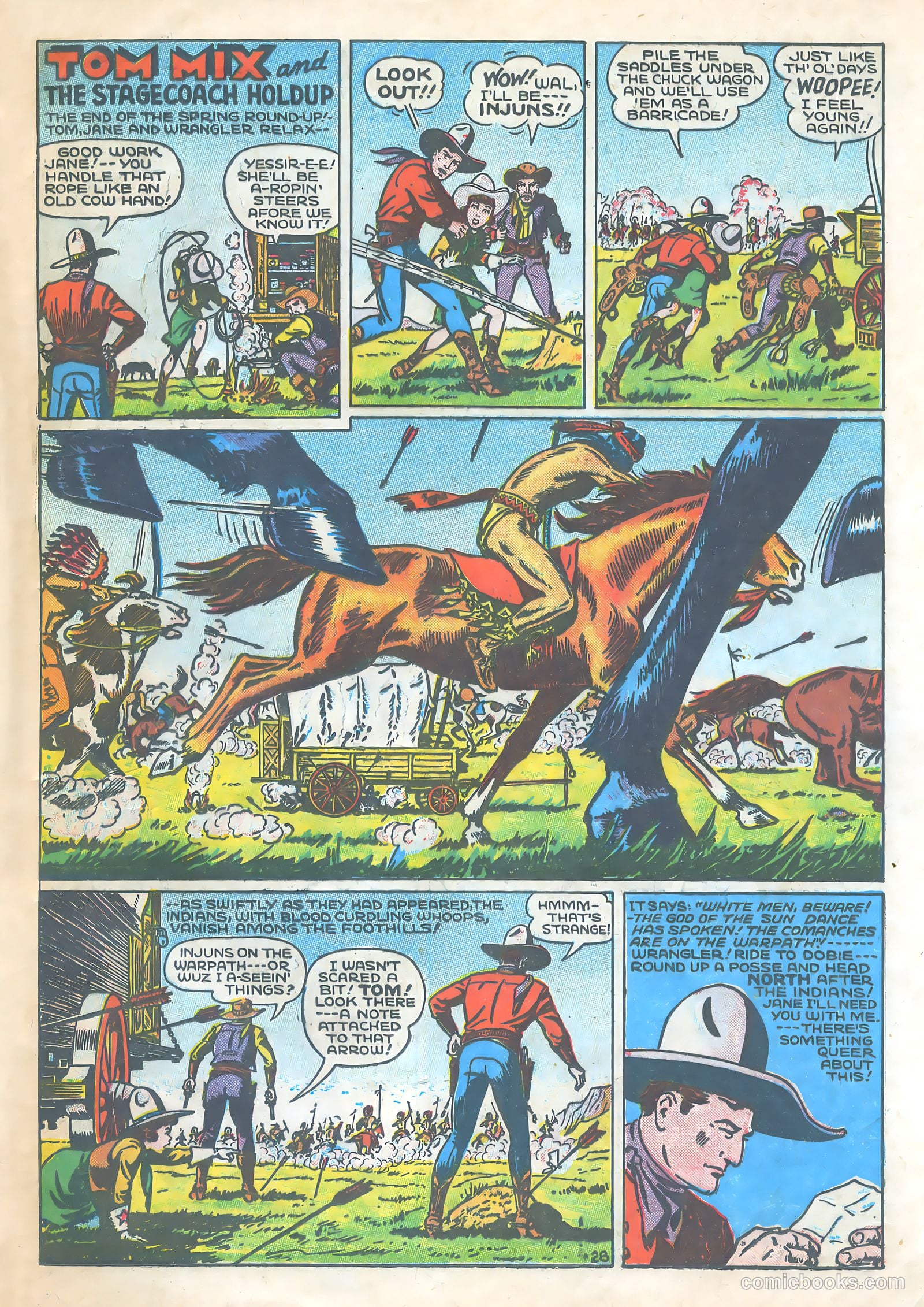 Tom Mix Comics #4 — page 27 of 34