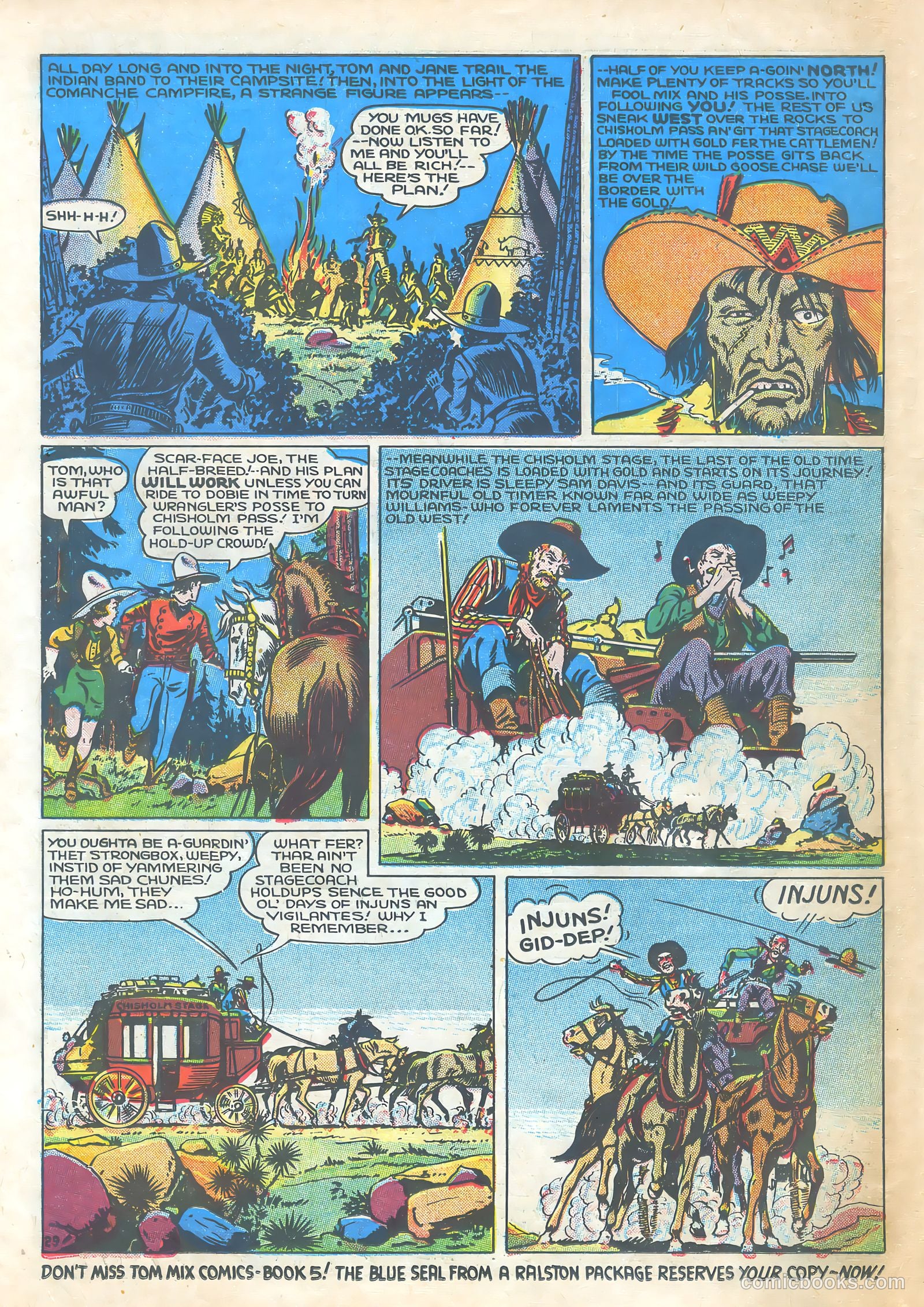 Tom Mix Comics #4 — page 28 of 34