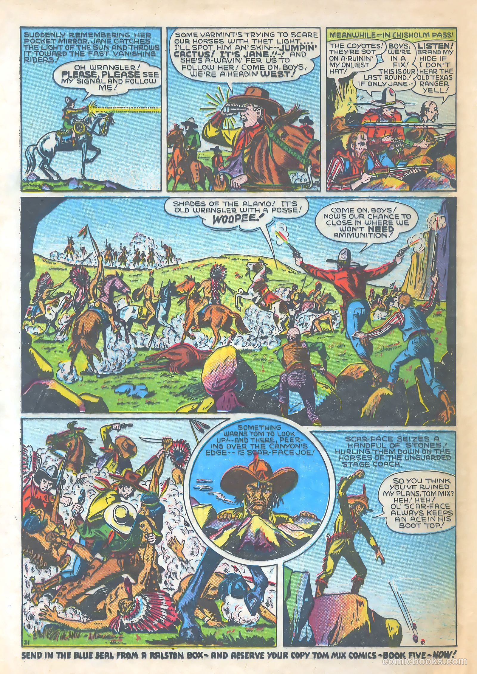 Tom Mix Comics #4 — page 30 of 34
