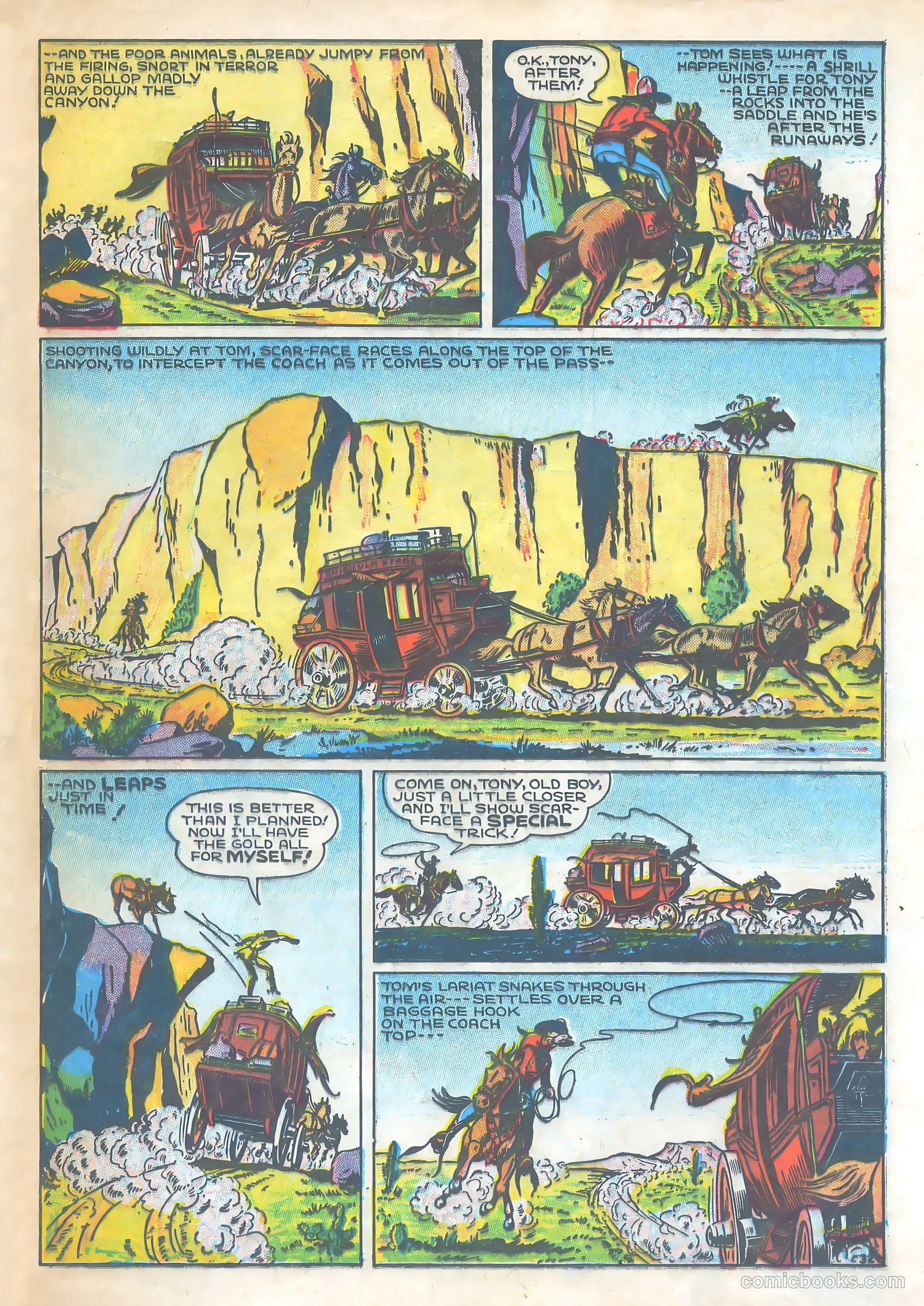 Tom Mix Comics #4 — page 31 of 34