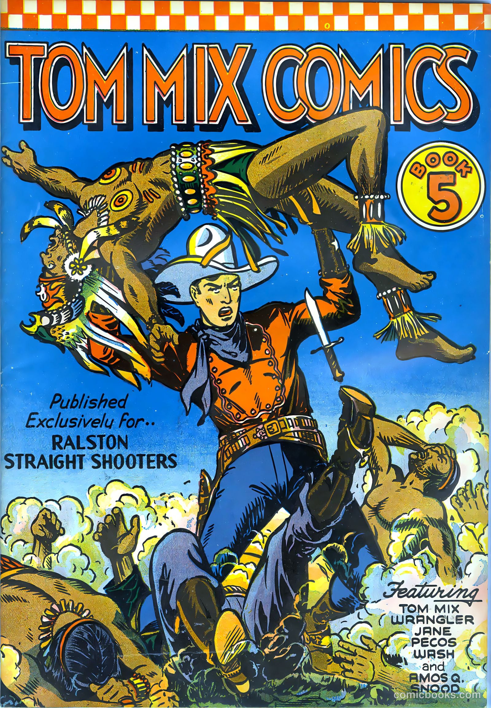 Tom Mix Comics #5 — page 1 of 33