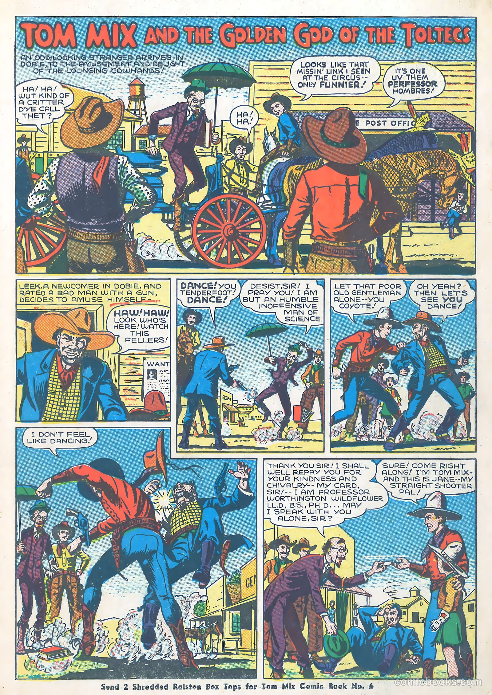 Tom Mix Comics #5 — page 3 of 33