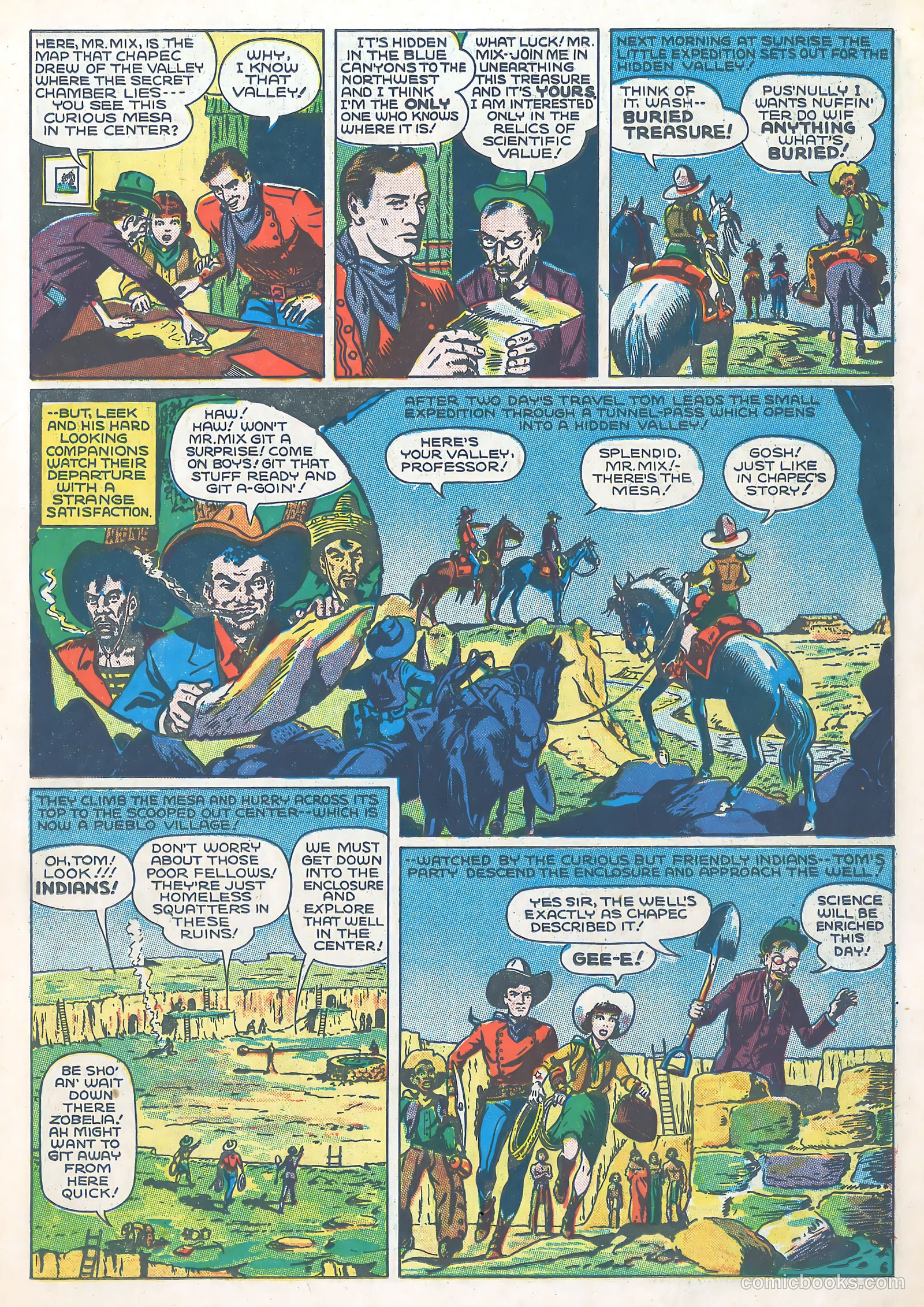 Tom Mix Comics #5 — page 7 of 33