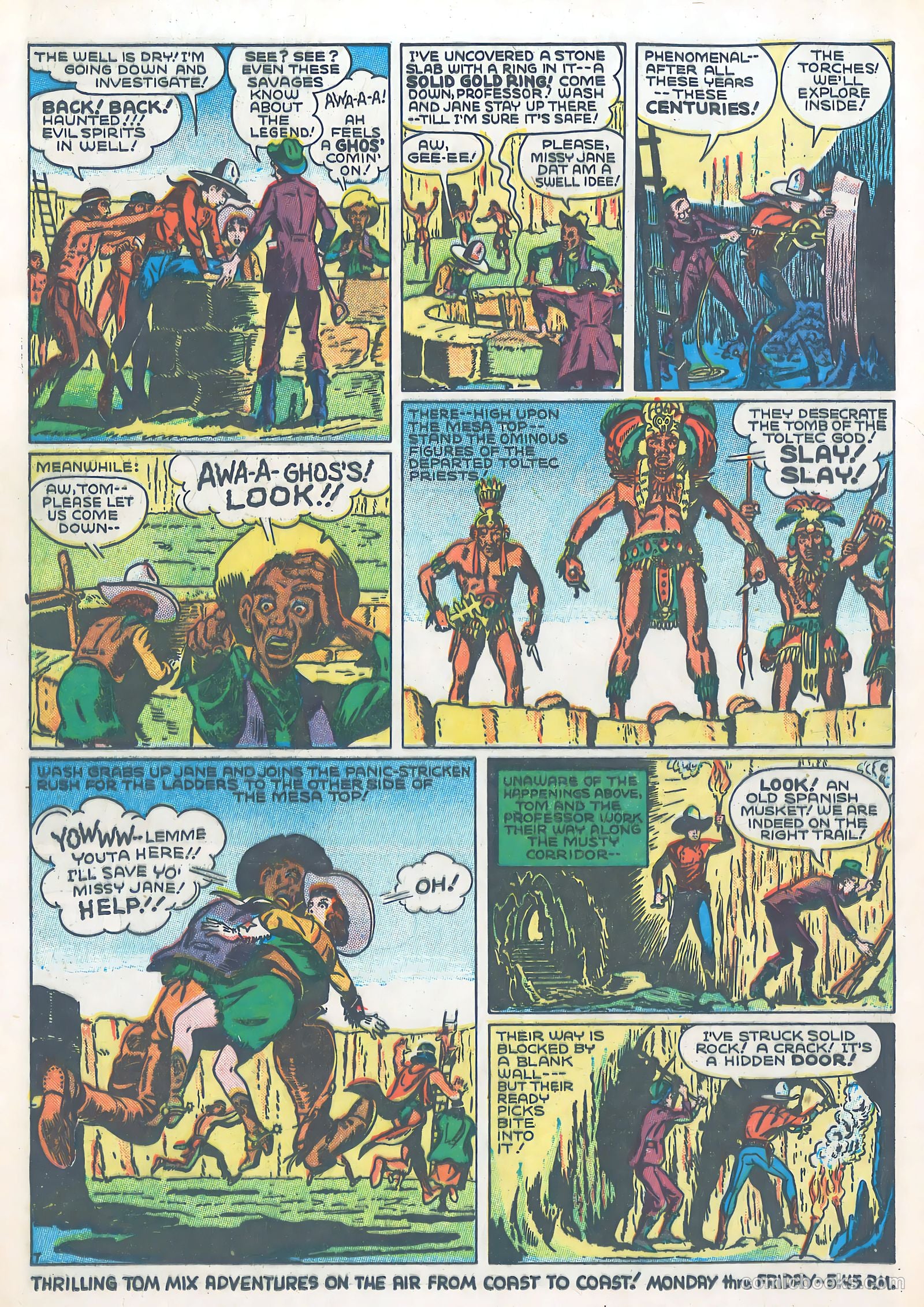 Tom Mix Comics #5 — page 8 of 33