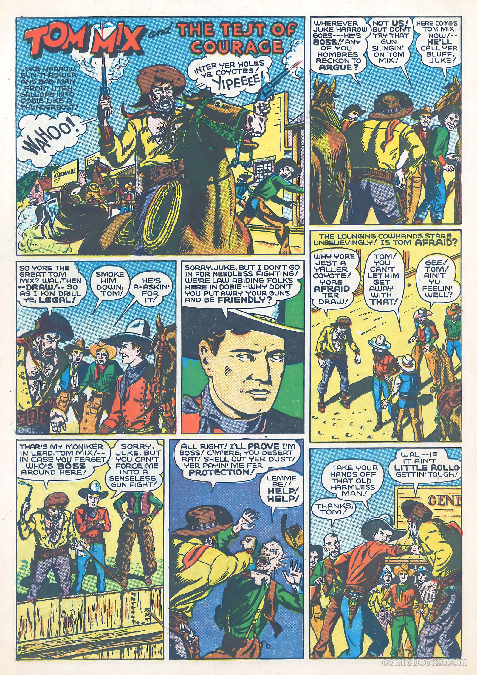 Tom Mix Comics #5 — page 27 of 33