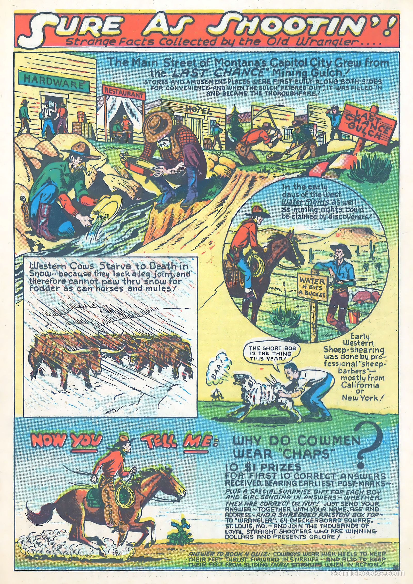 Tom Mix Comics #5 — page 30 of 33