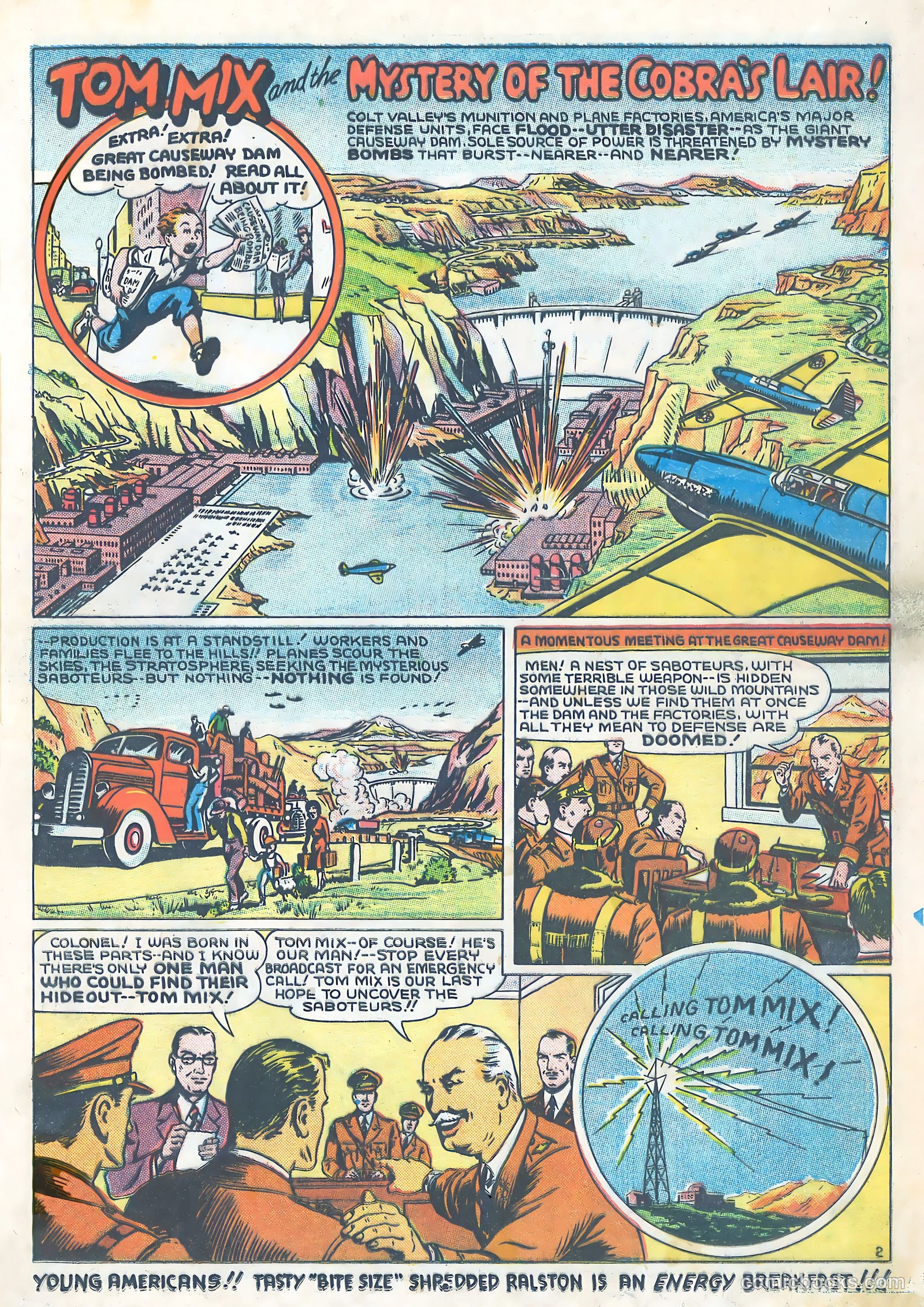 Tom Mix Comics #6 — page 3 of 33