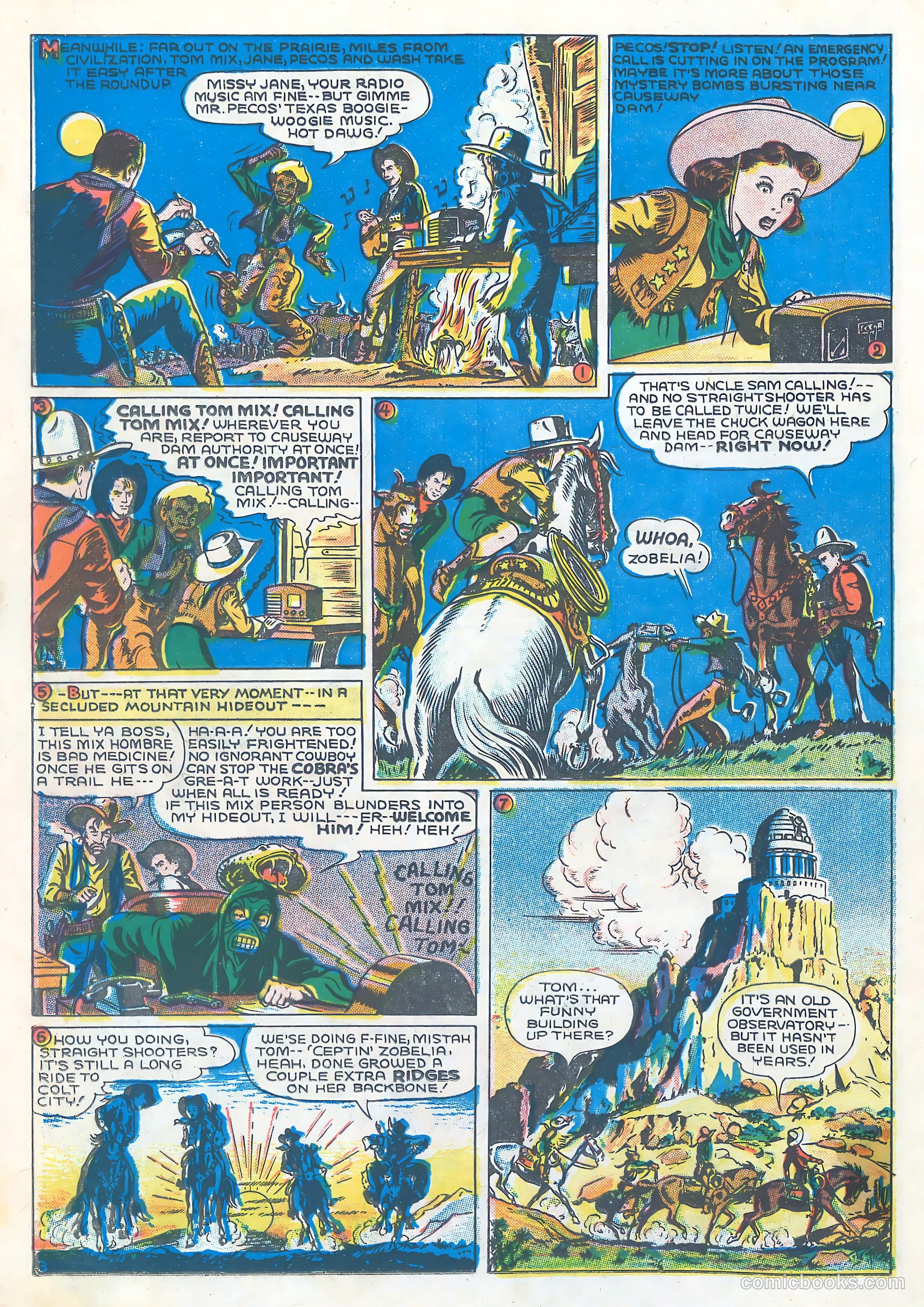 Tom Mix Comics #6 — page 4 of 33