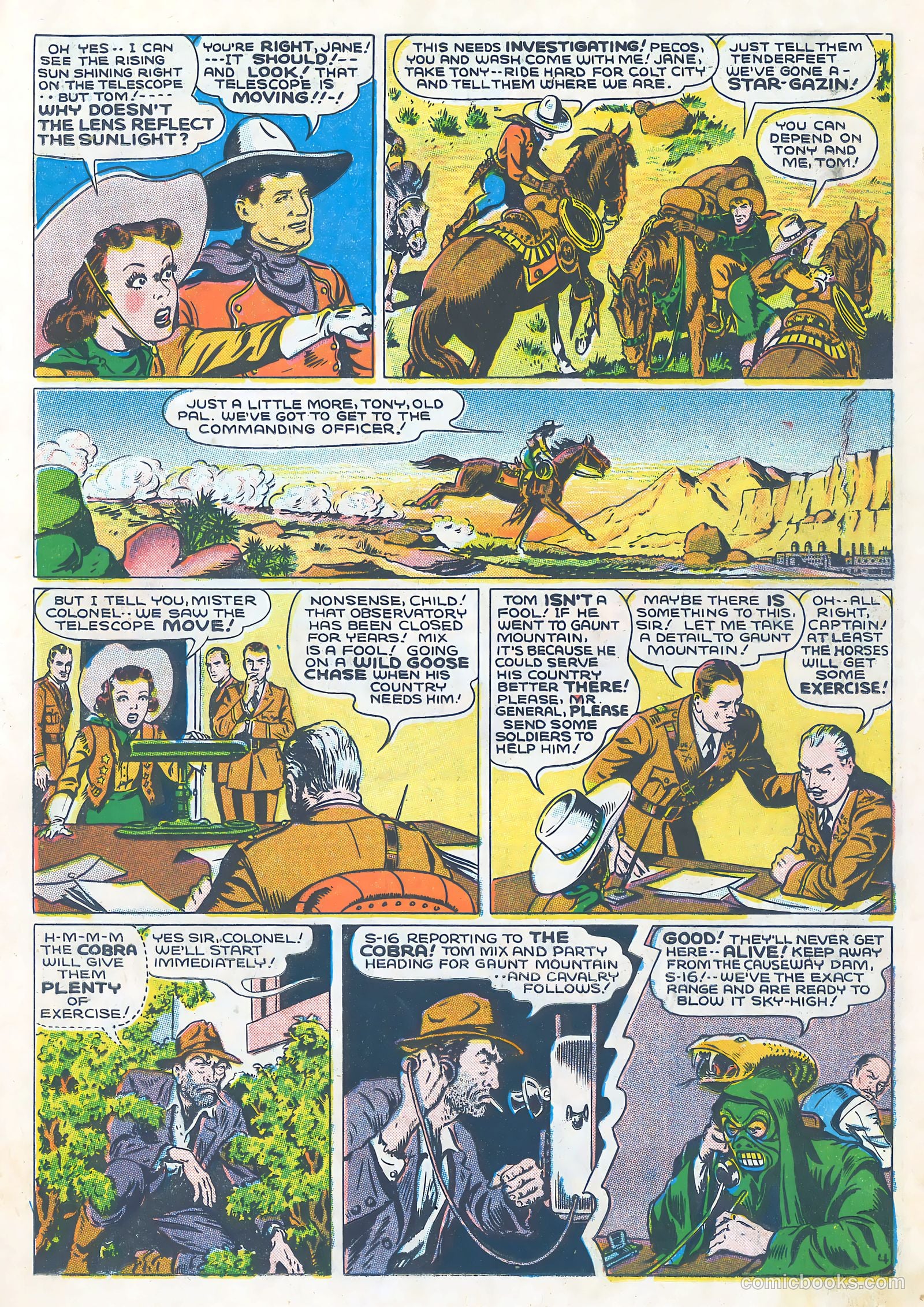 Tom Mix Comics #6 — page 5 of 33
