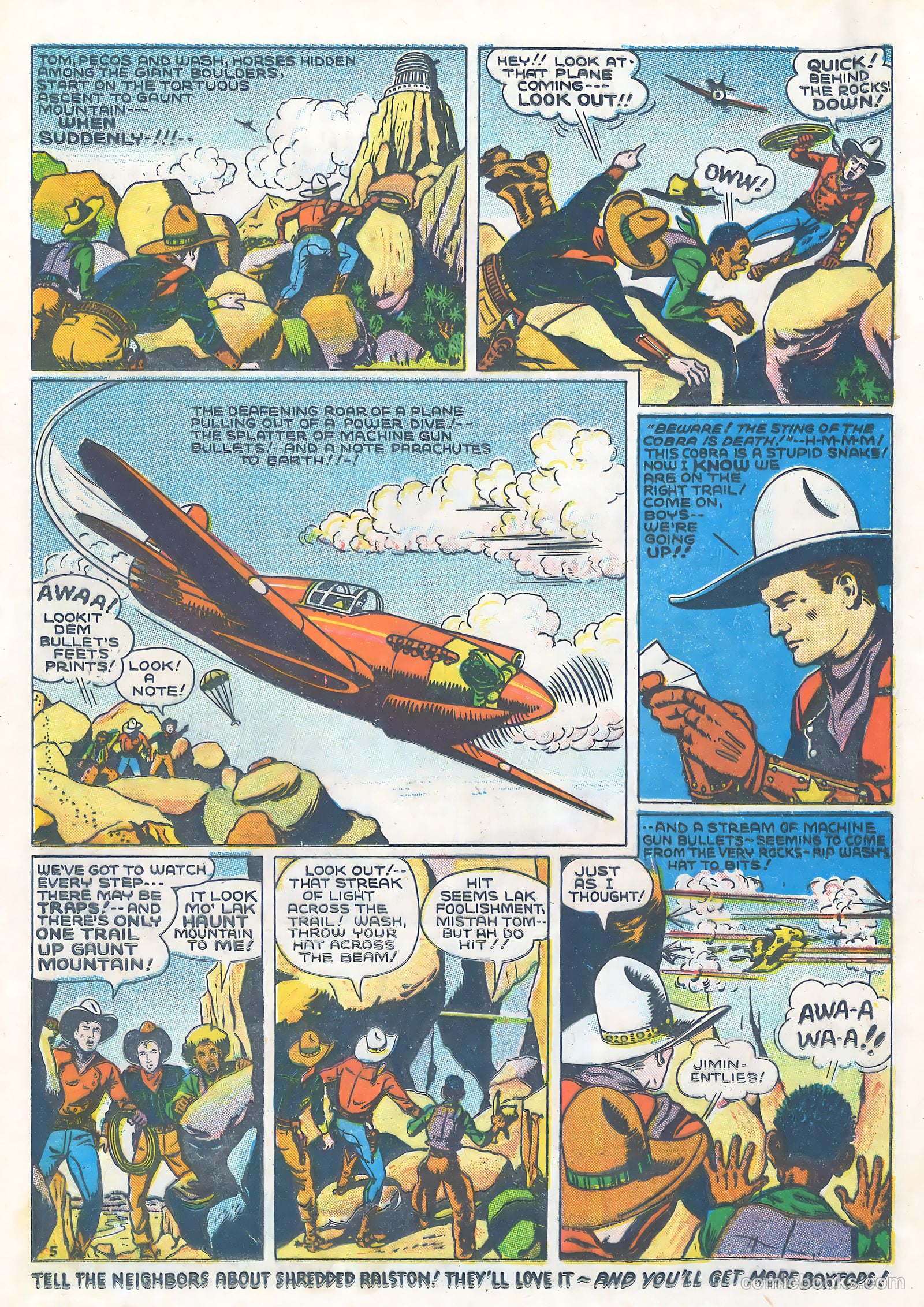 Tom Mix Comics #6 — page 6 of 33