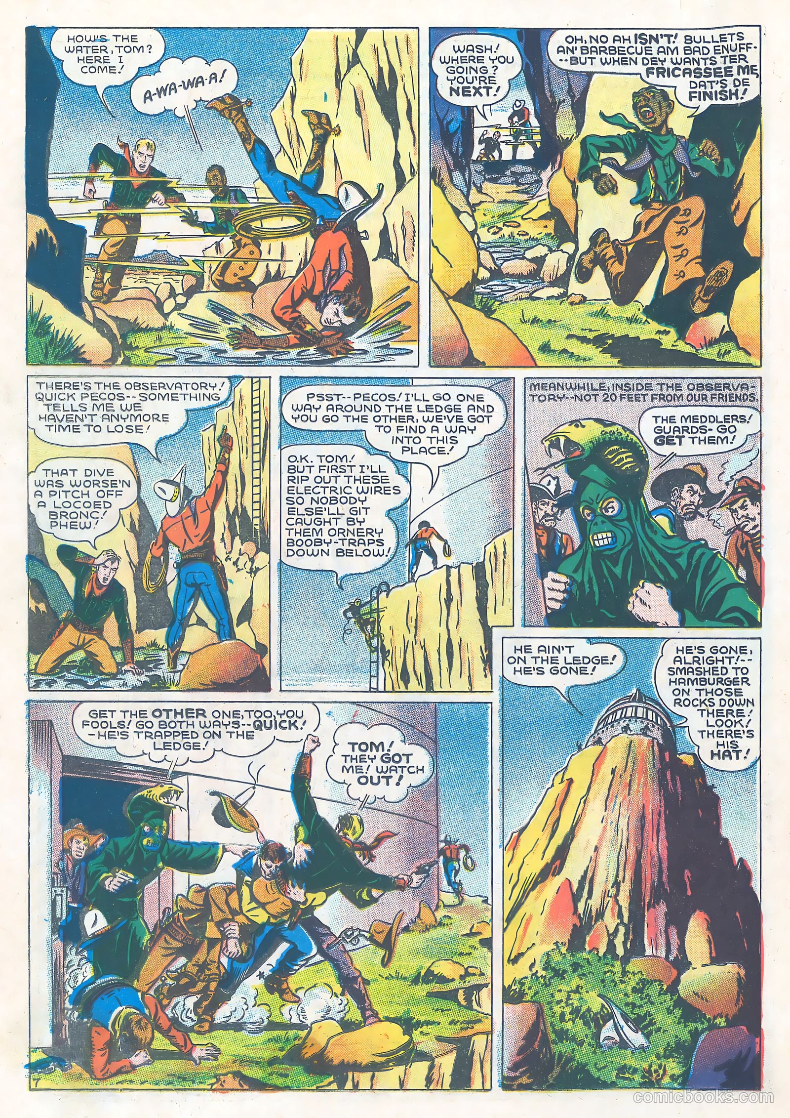 Tom Mix Comics #6 — page 8 of 33