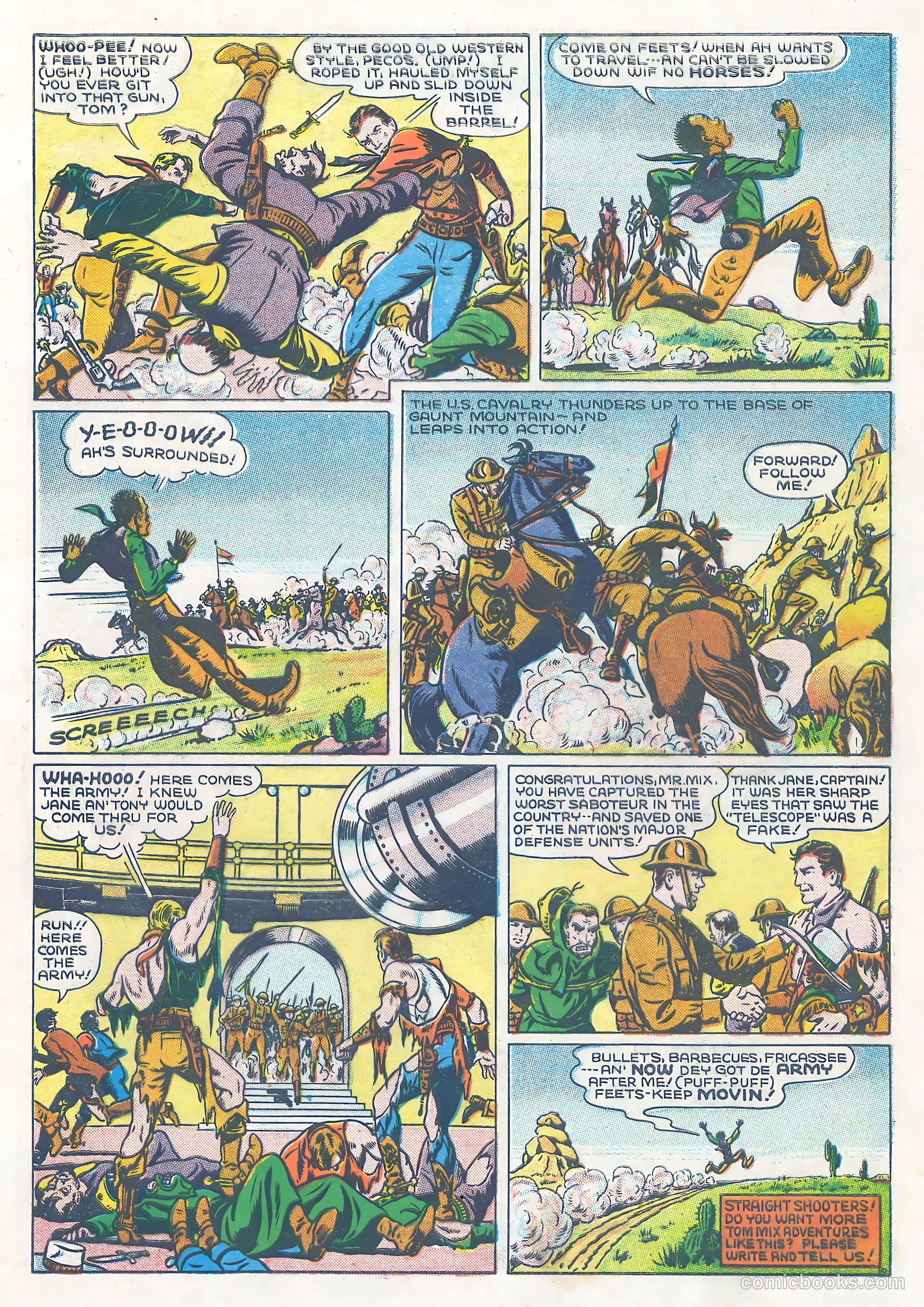 Tom Mix Comics #6 — page 11 of 33